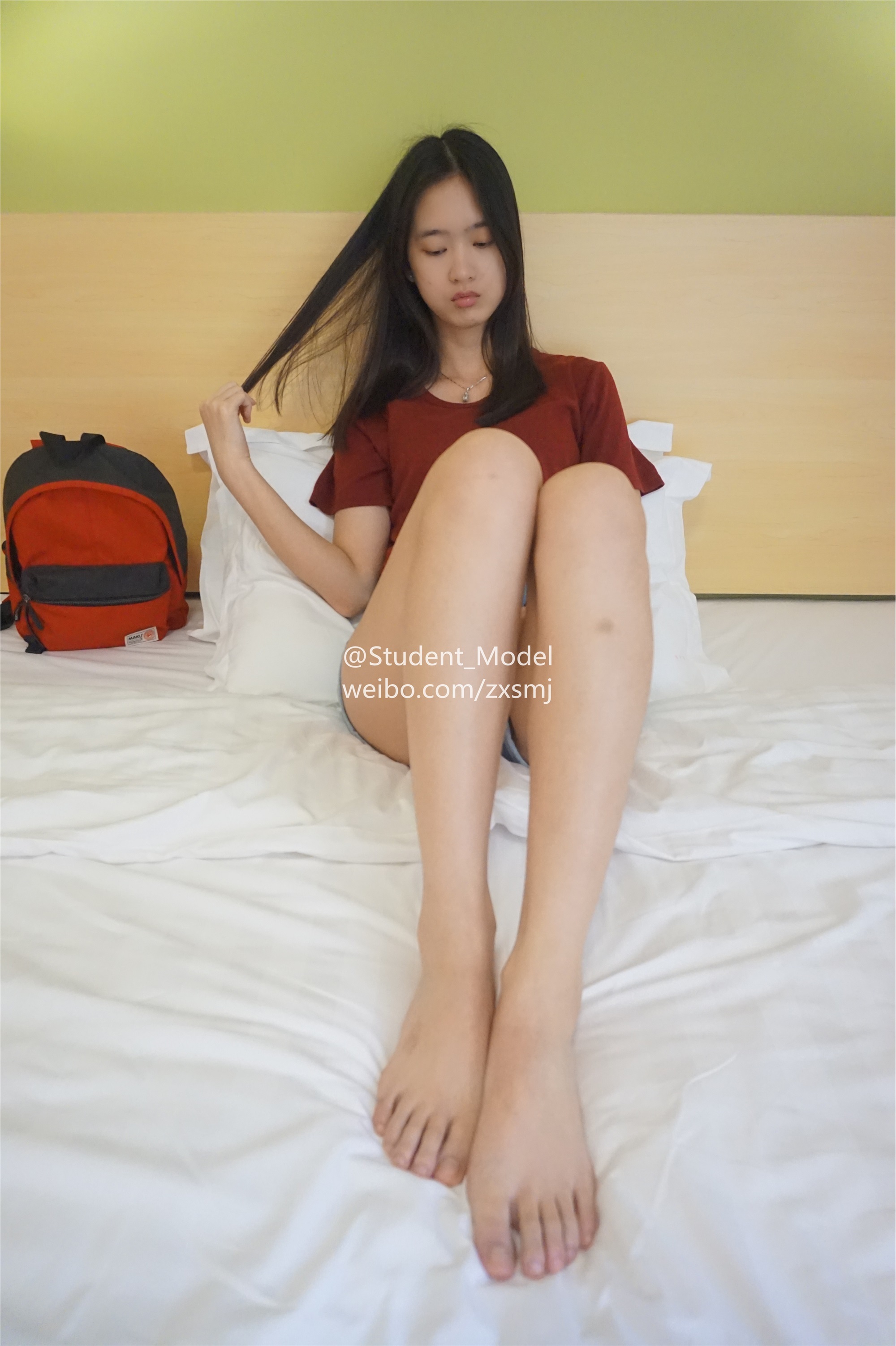 学生模特 套图 太阳