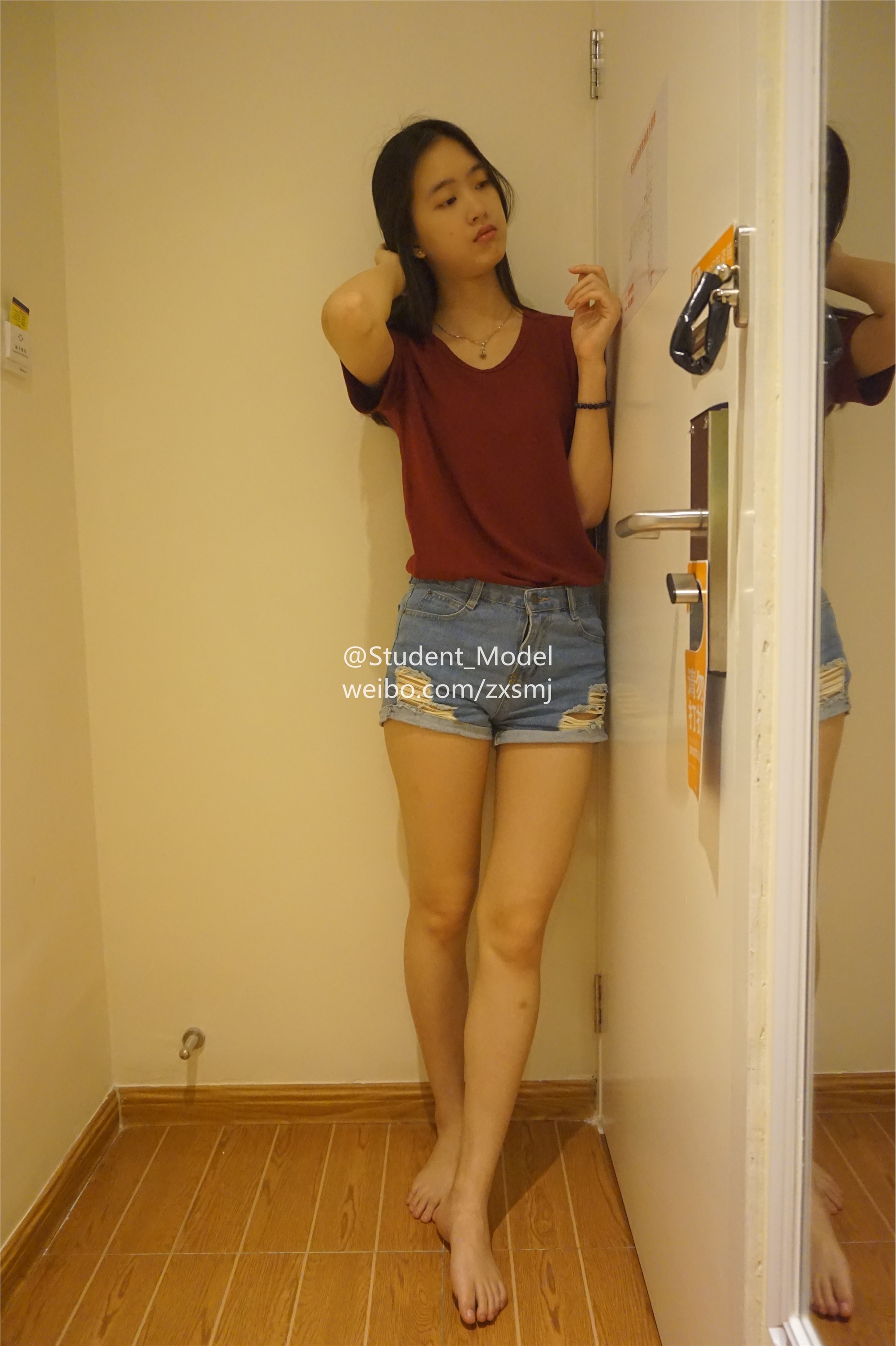 学生模特 套图 太阳