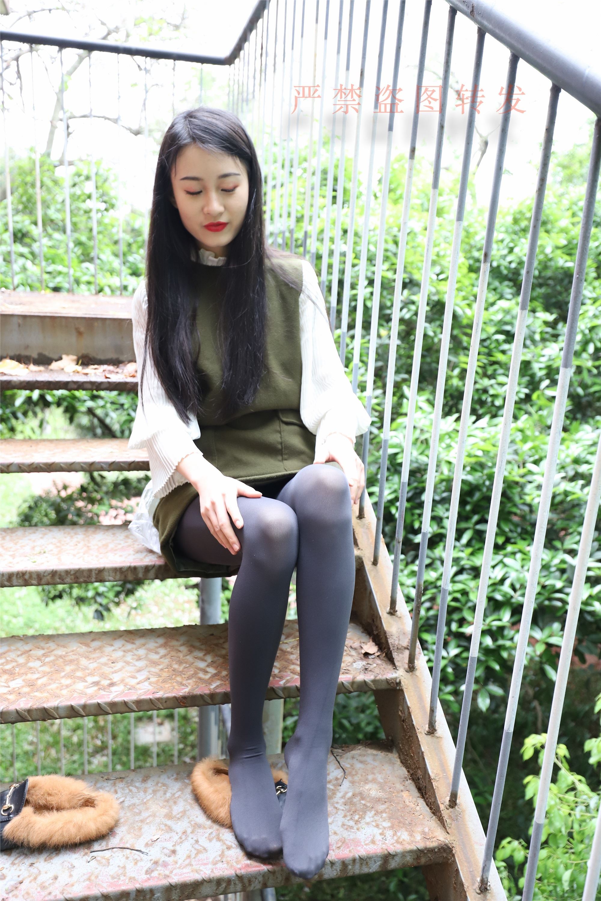 大西瓜套图  2018 4月活动 模特一灰厚3