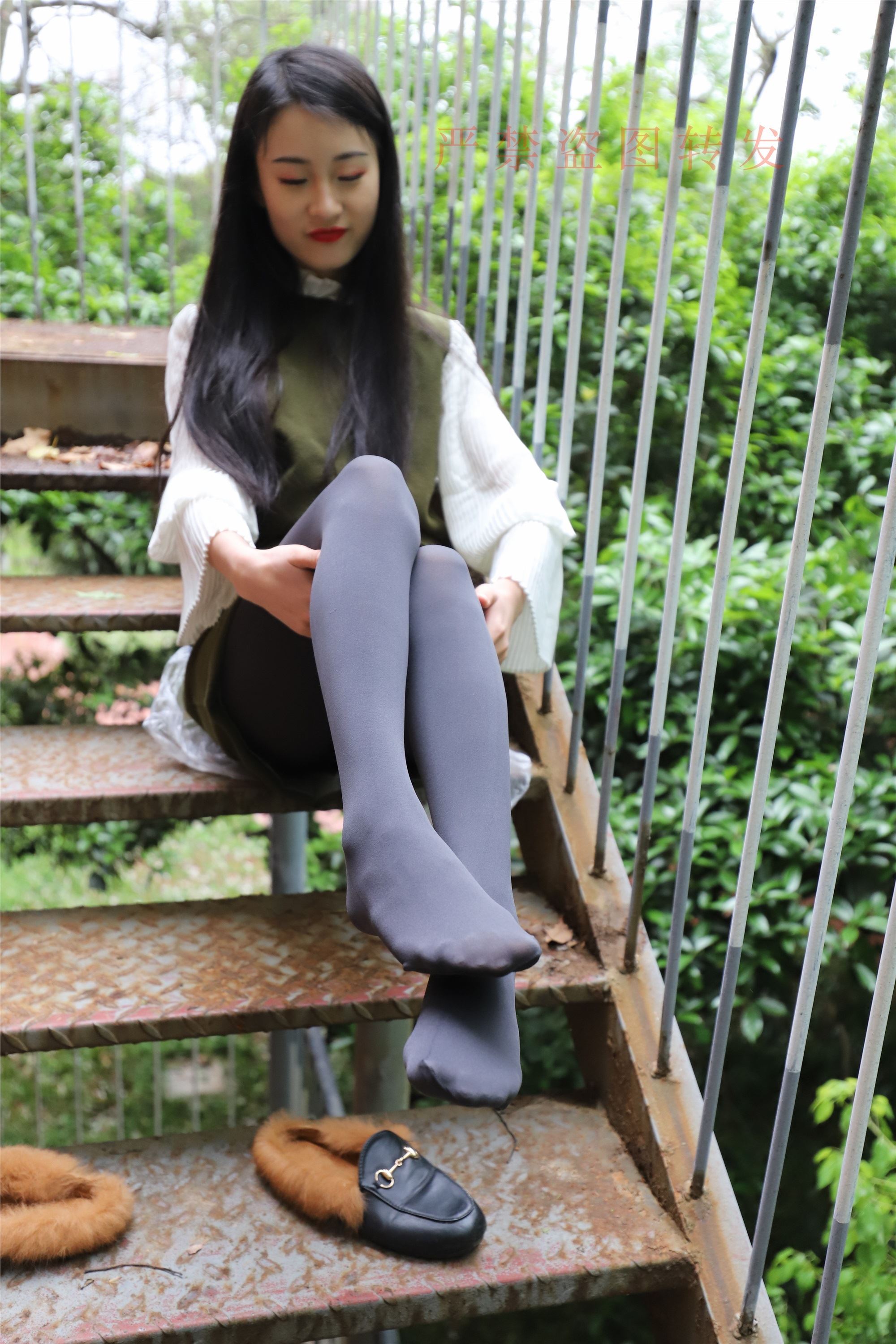 大西瓜套图  2018 4月活动 模特一灰厚3