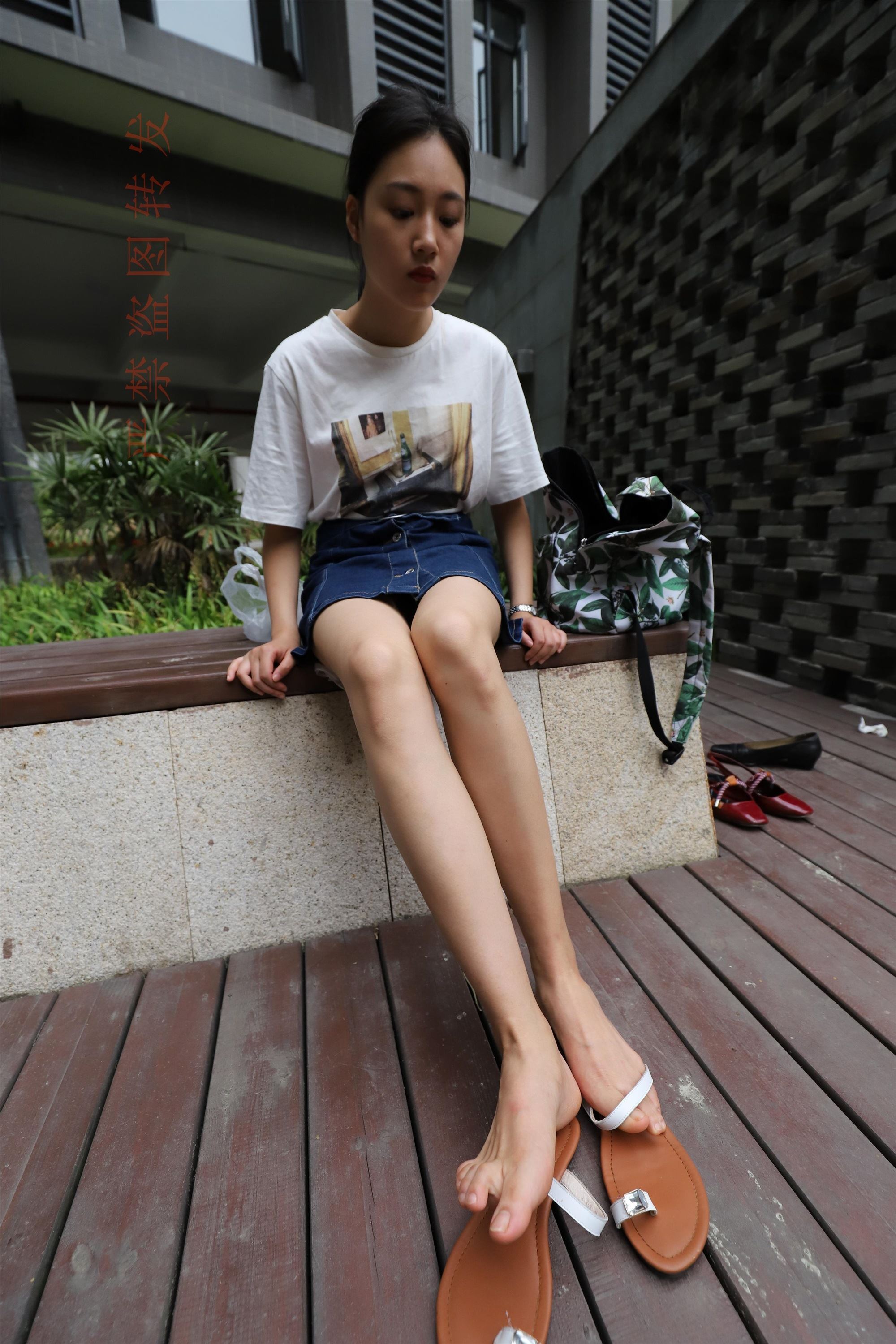 大西瓜套图  2018 5月活动 模特2 luo足1