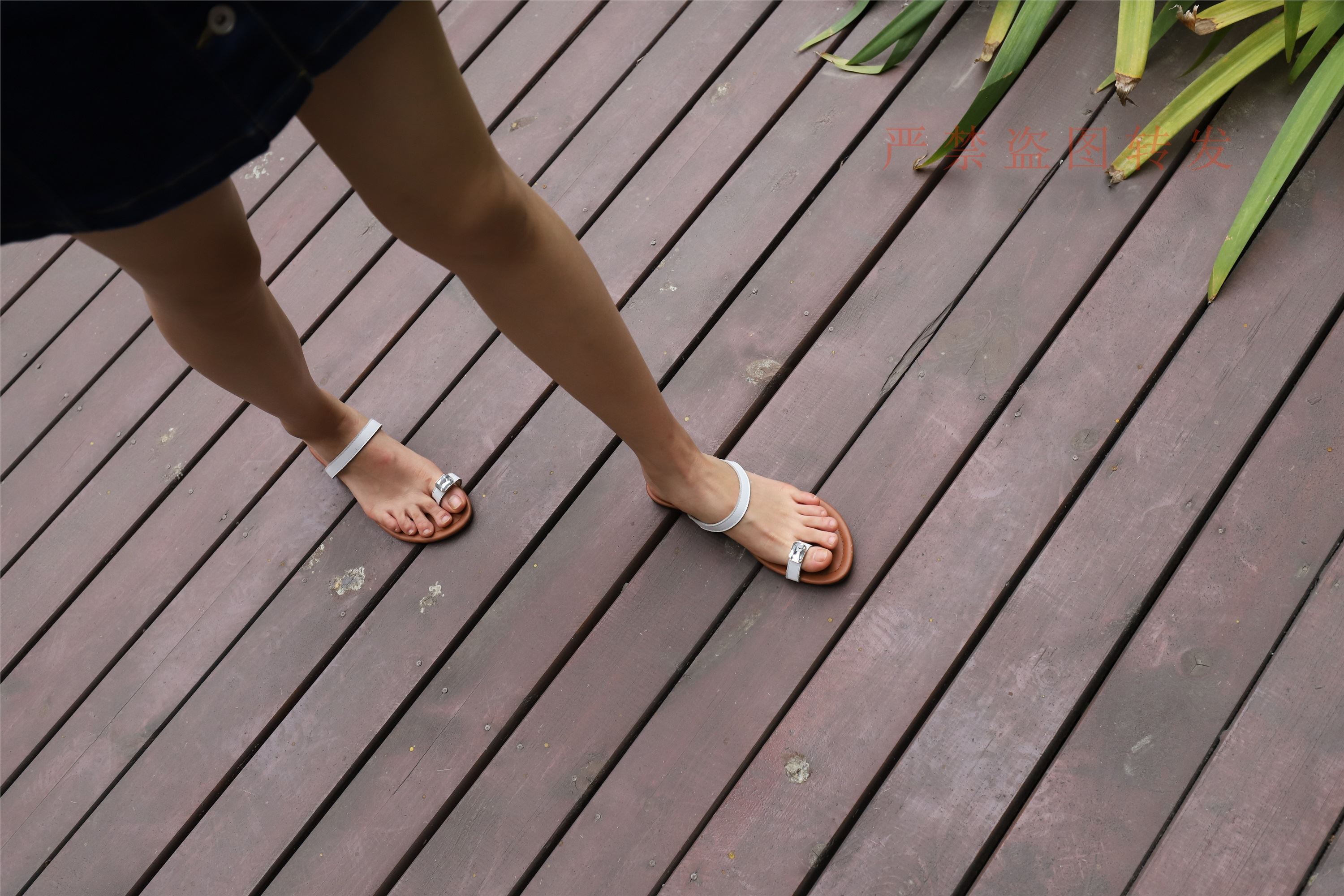 大西瓜套图  2018 5月活动 模特2 luo足2