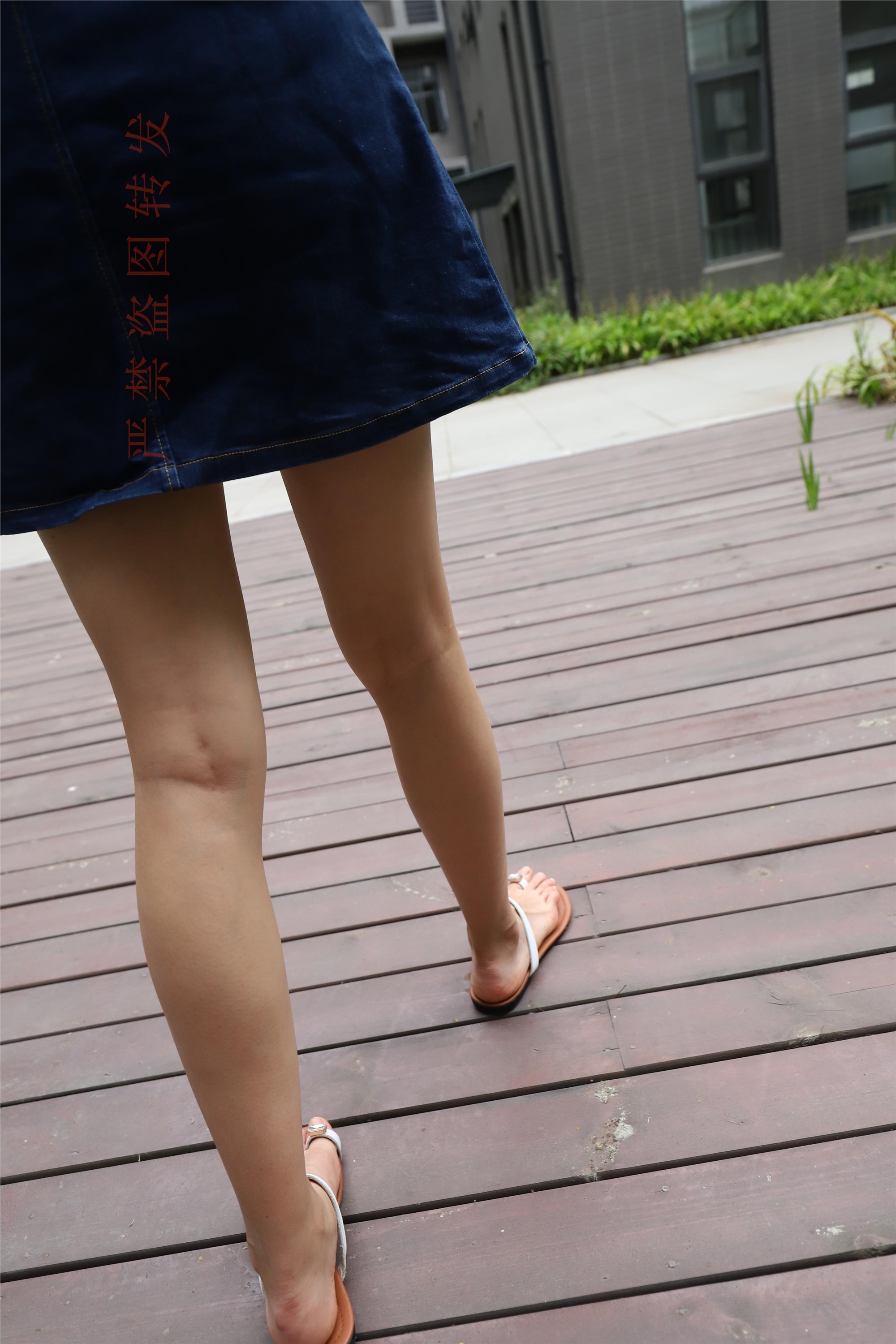 大西瓜套图  2018 5月活动 模特2 luo足2