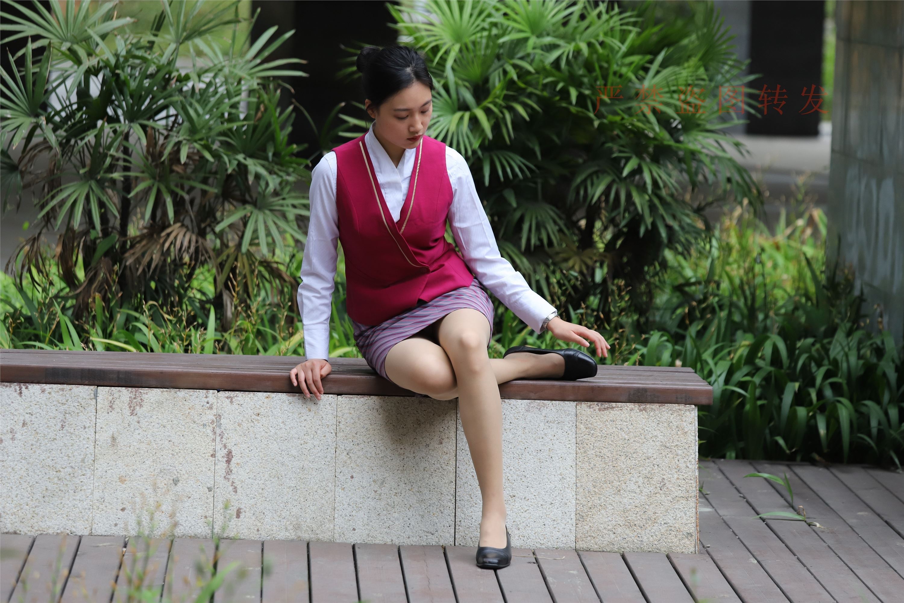 大西瓜套图  2018 5月活动 模特2 空乘制服1