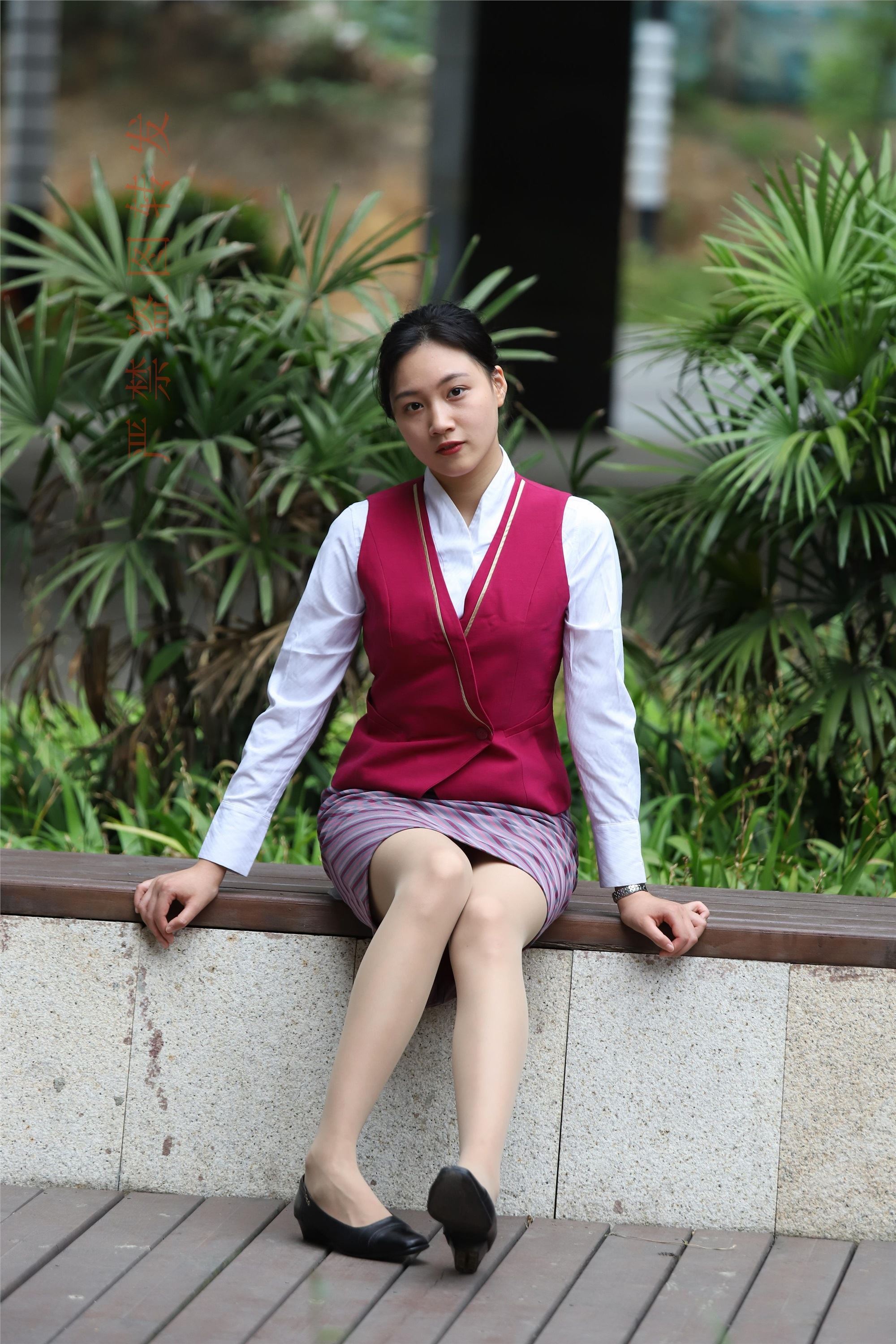 大西瓜套图  2018 5月活动 模特2 空乘制服1