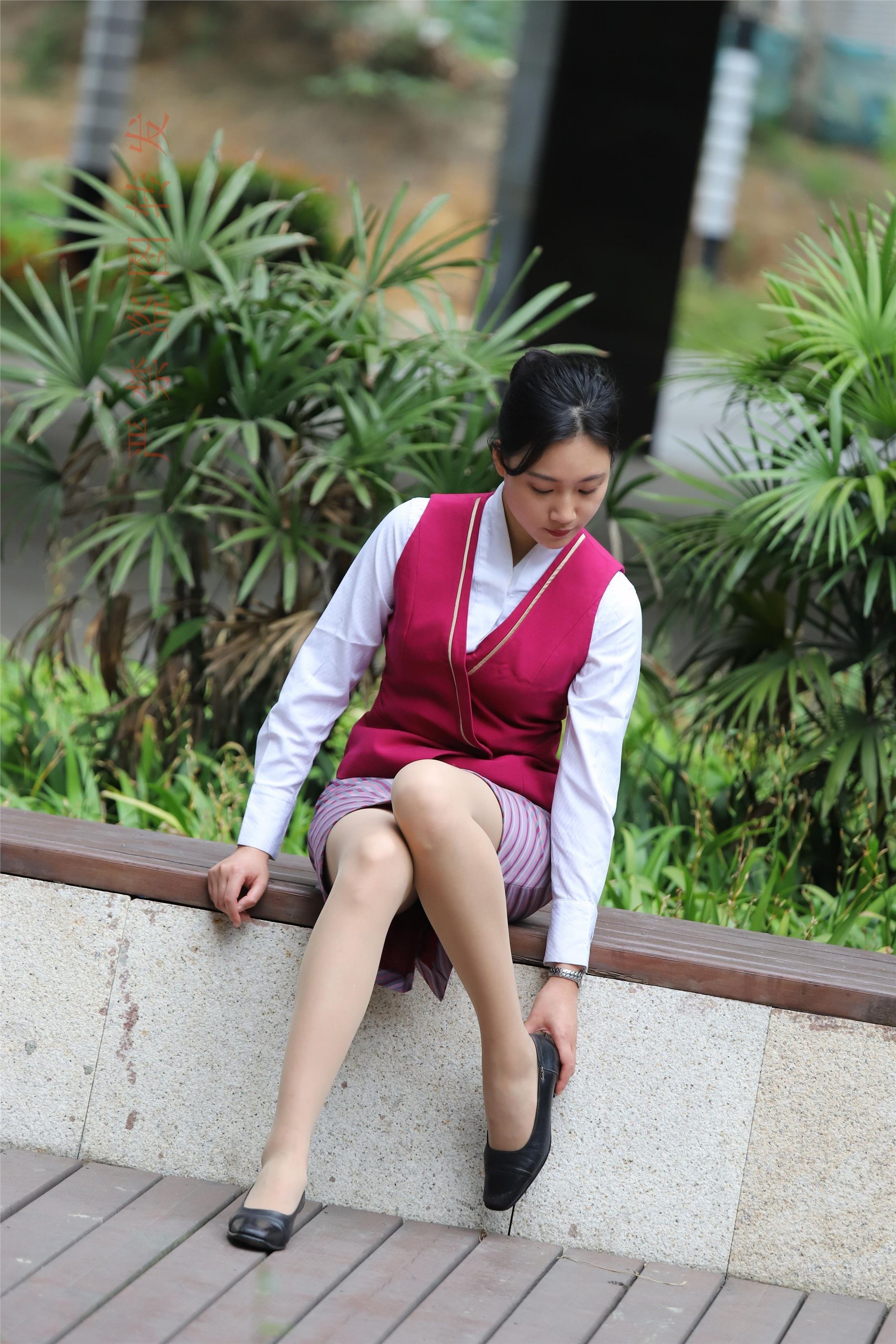 大西瓜套图  2018 5月活动 模特2 空乘制服1