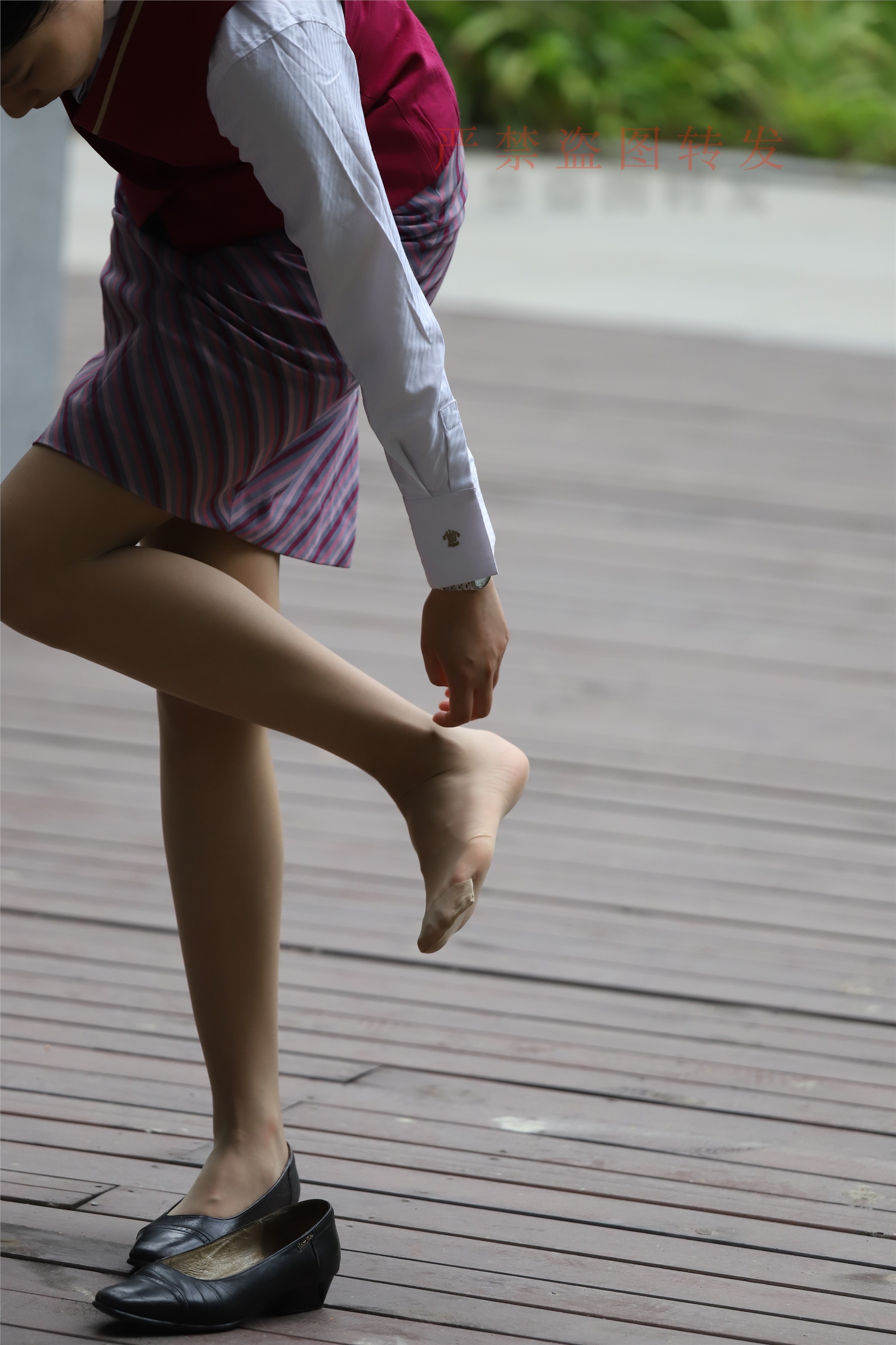 大西瓜套图  2018 5月活动 模特2 空乘制服1