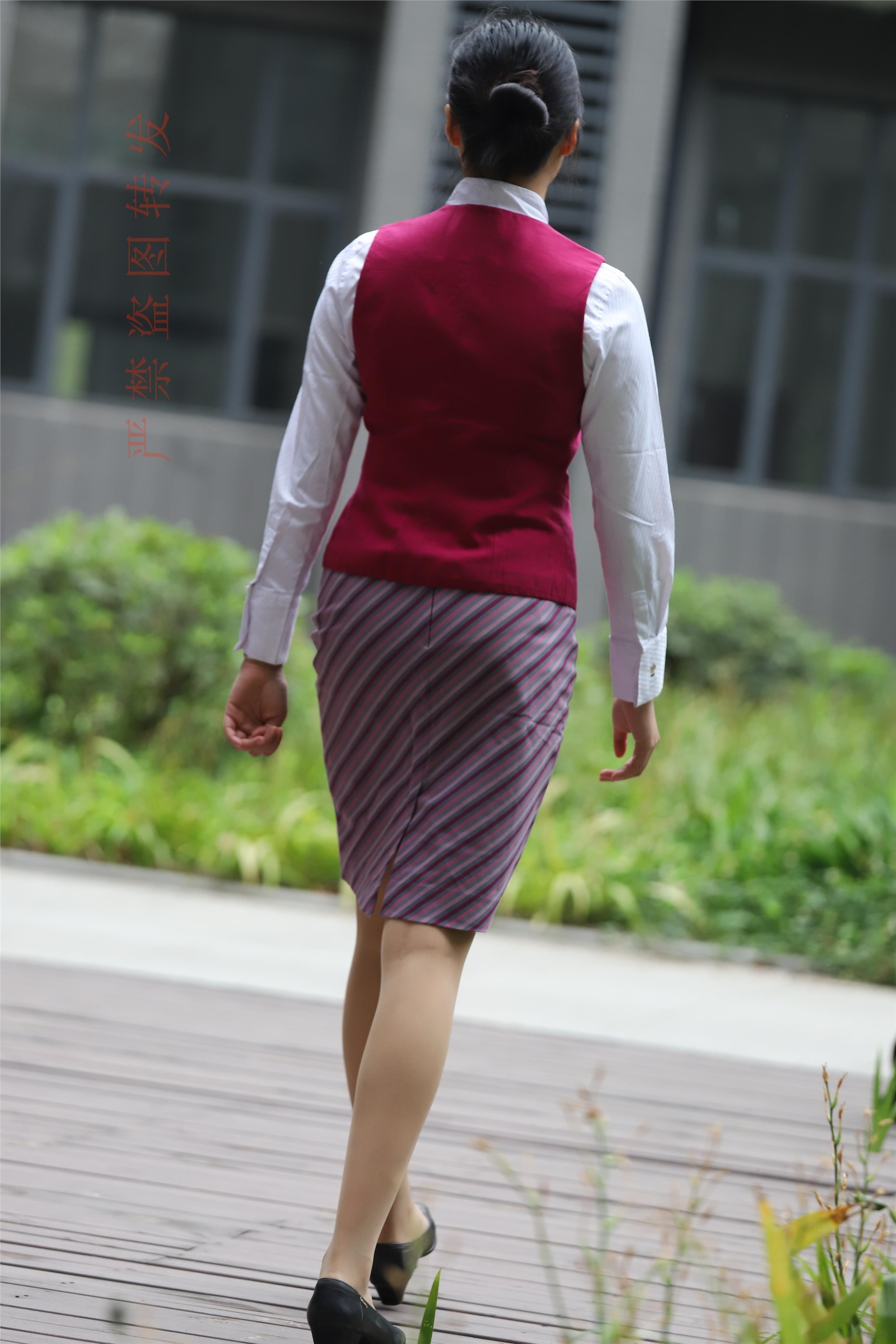 大西瓜套图  2018 5月活动 模特2 空乘制服2