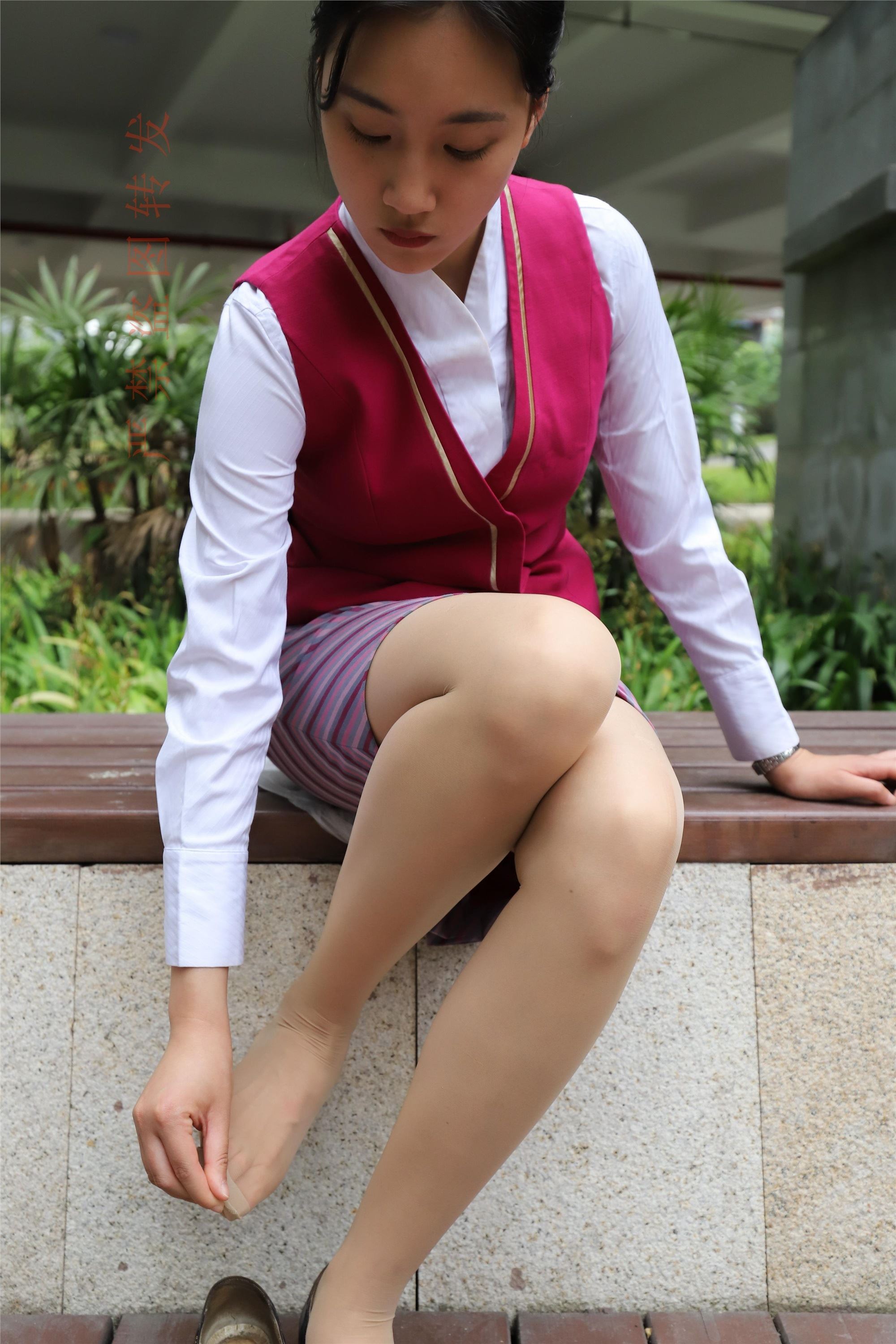 大西瓜套图  2018 5月活动 模特2 空乘制服2