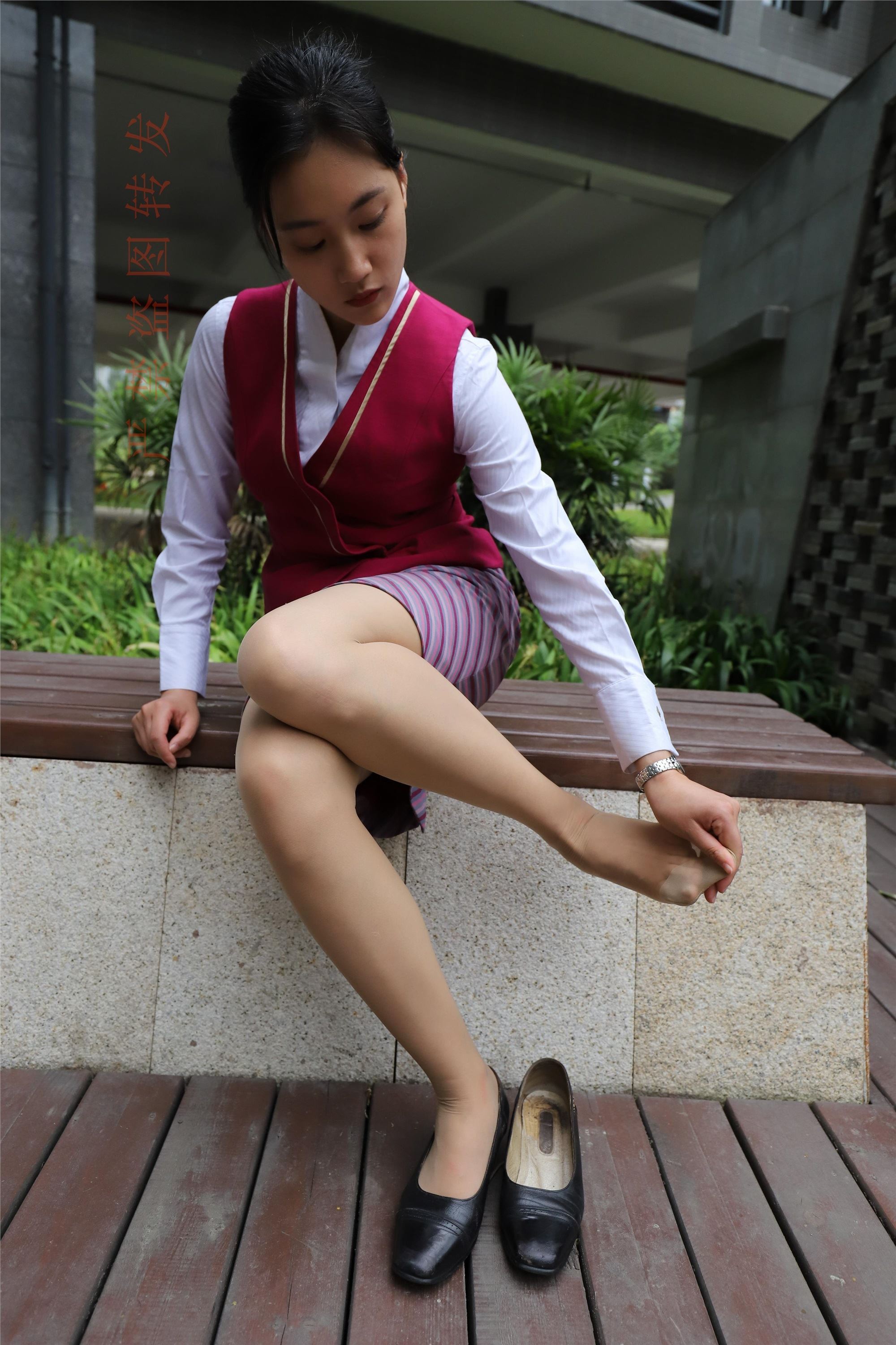 大西瓜套图  2018 5月活动 模特2 空乘制服2