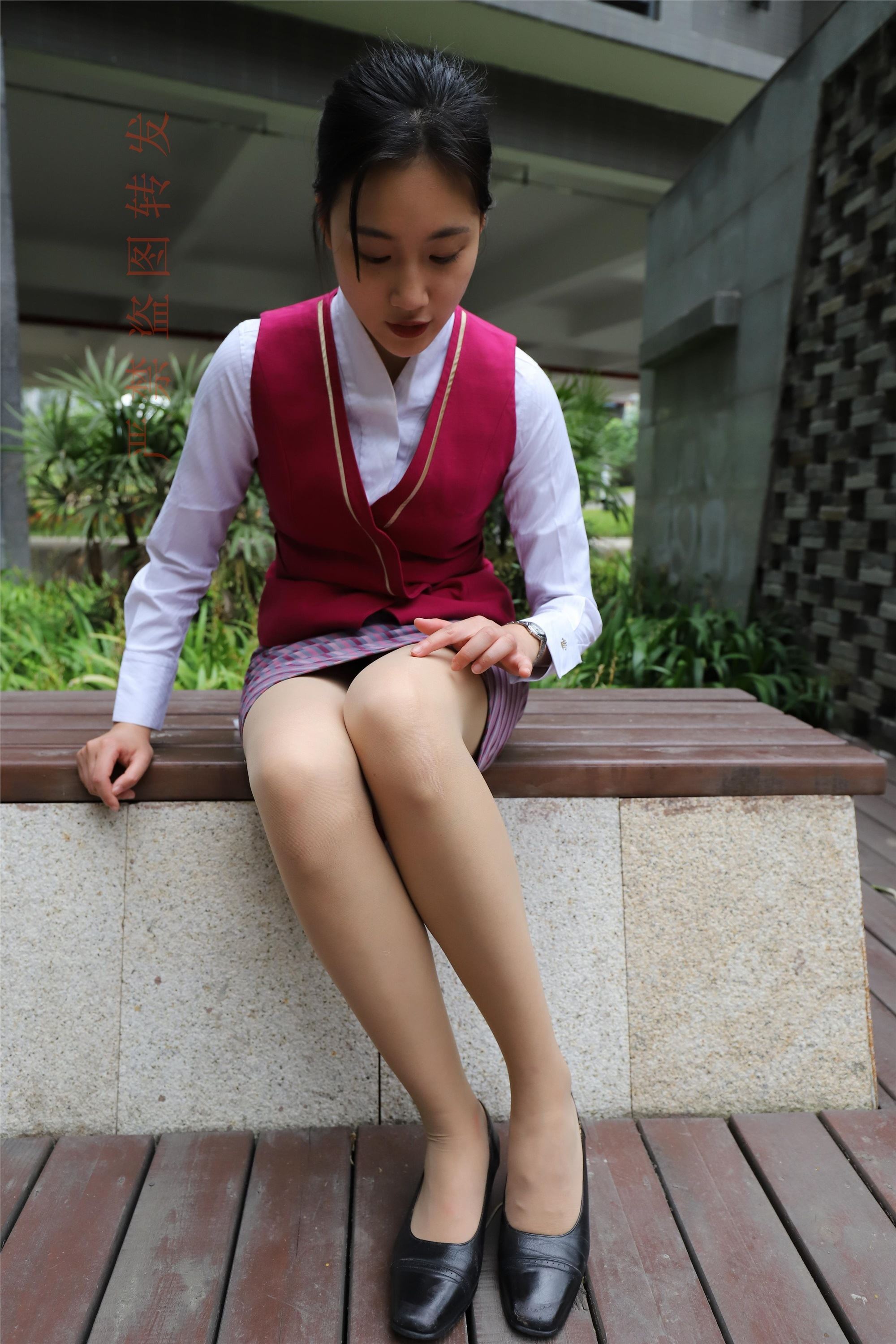 大西瓜套图  2018 5月活动 模特2 空乘制服2