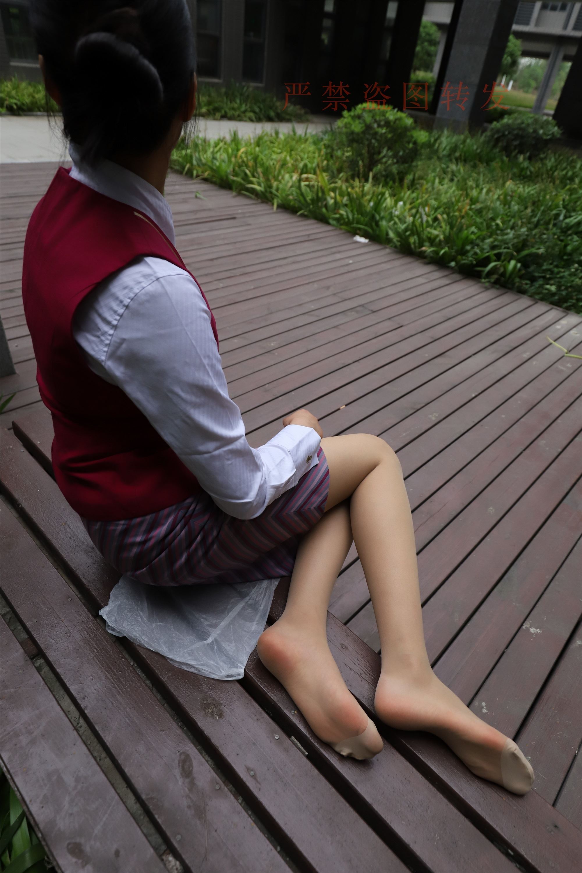 大西瓜套图  2018 5月活动 模特2 空乘制服2