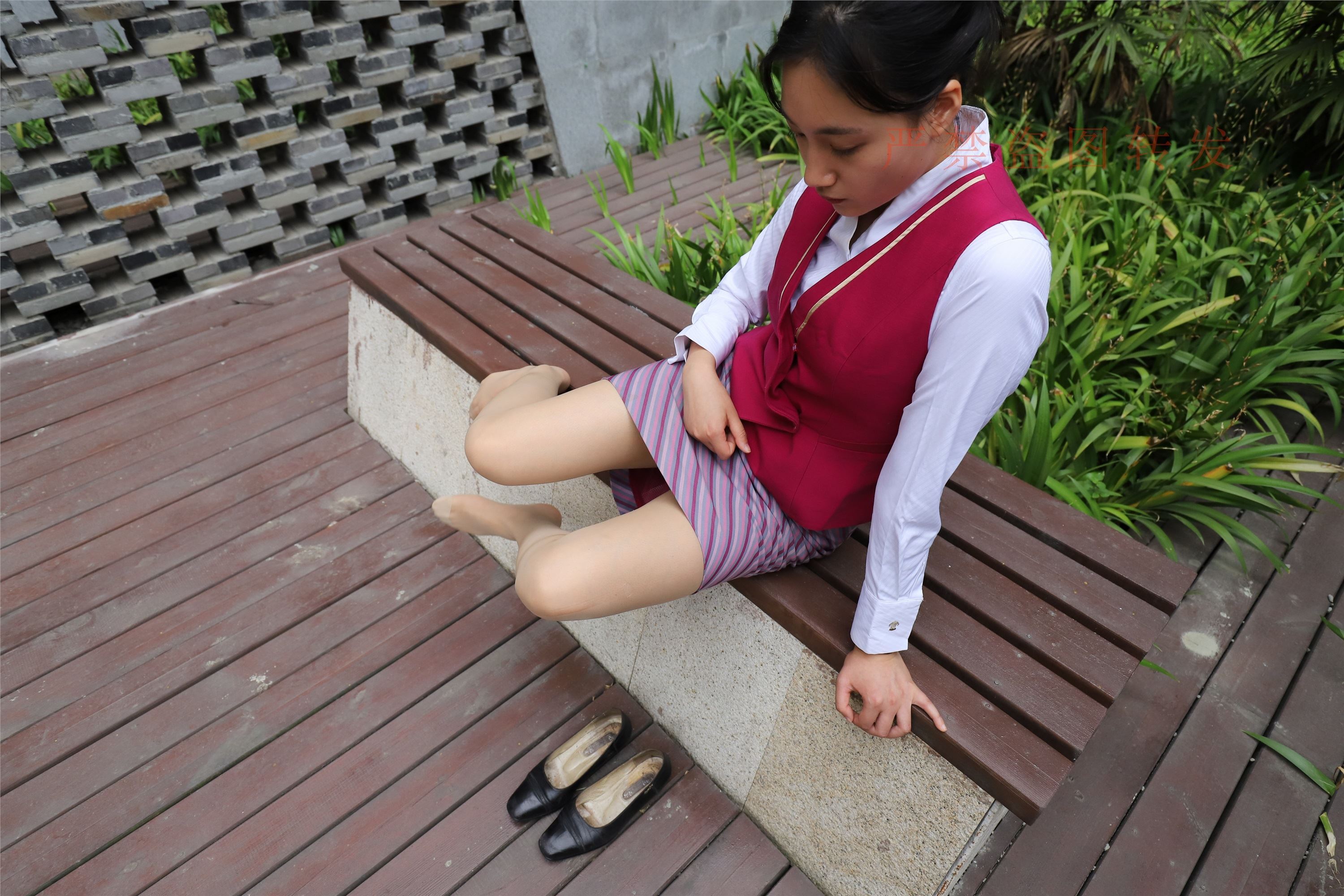 大西瓜套图  2018 5月活动 模特2 空乘制服2