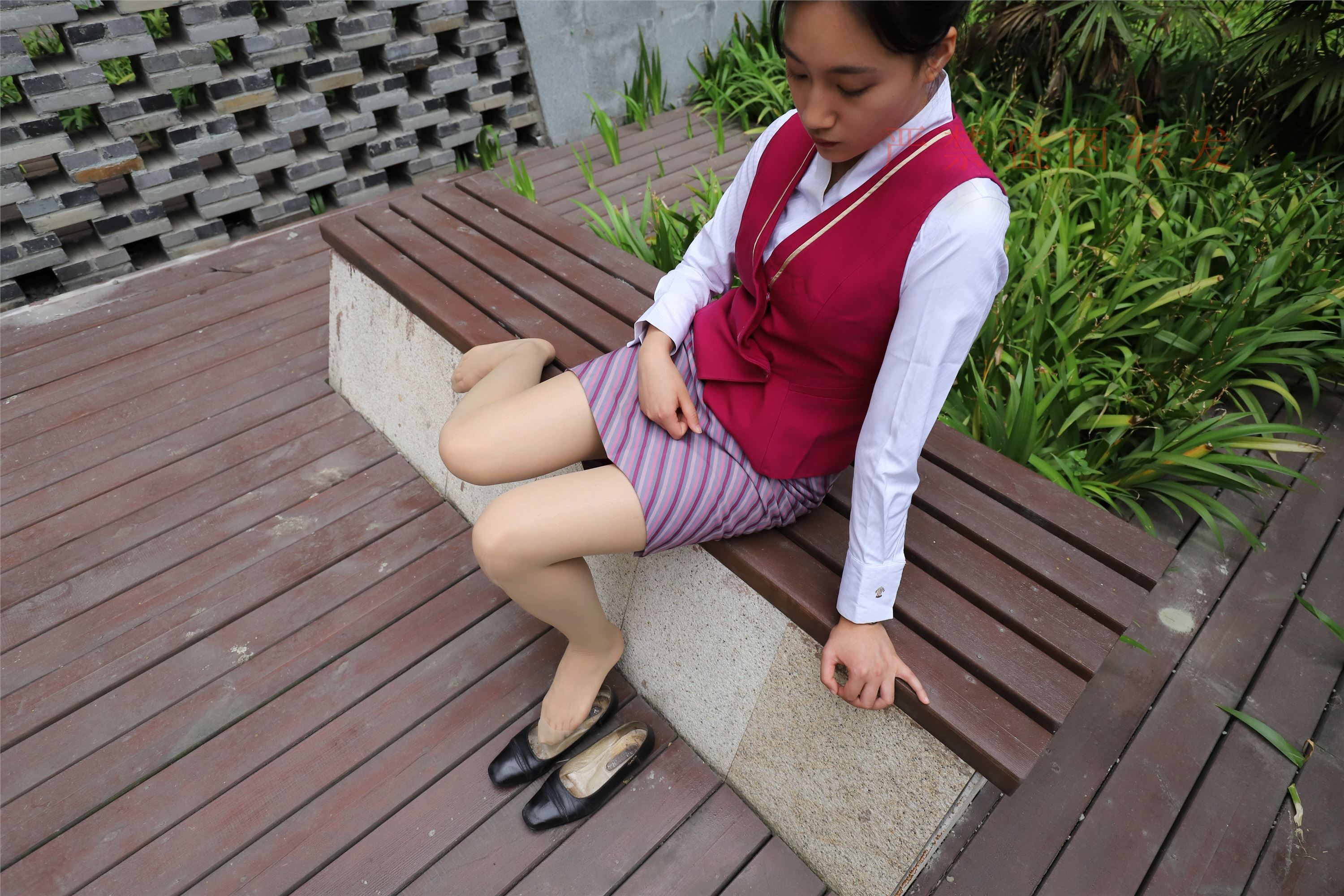 大西瓜套图  2018 5月活动 模特2 空乘制服2