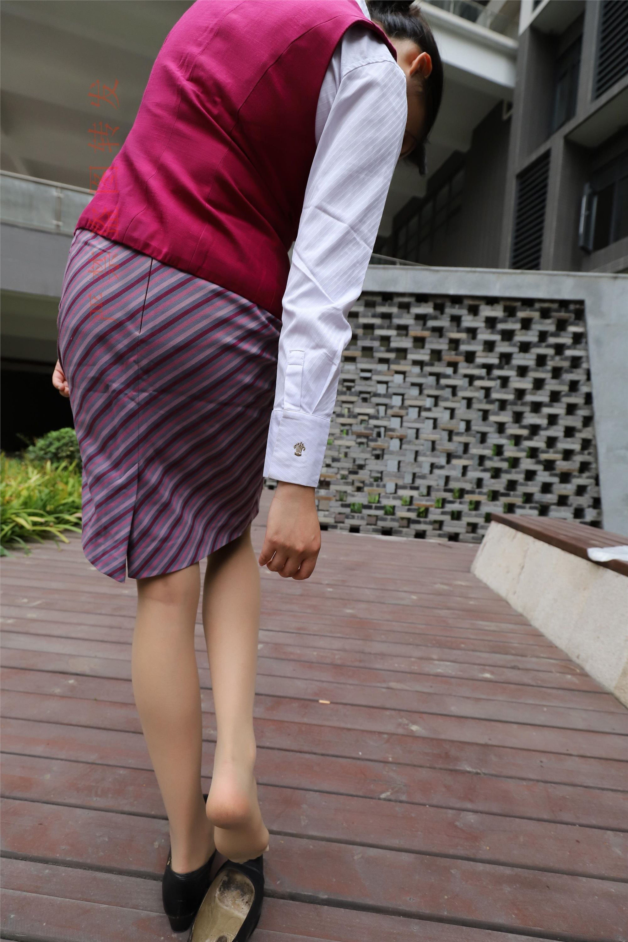 大西瓜套图  2018 5月活动 模特2 空乘制服3