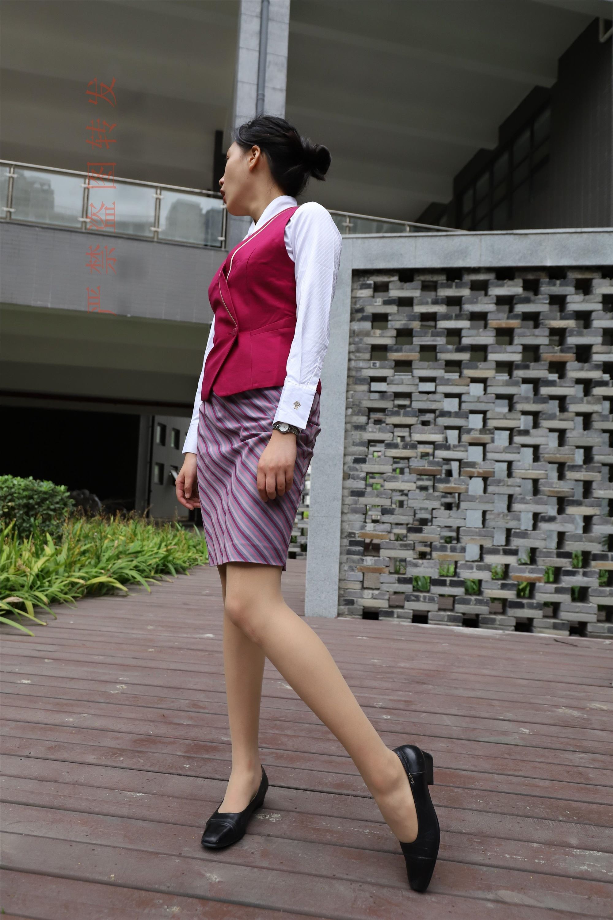 大西瓜套图  2018 5月活动 模特2 空乘制服3