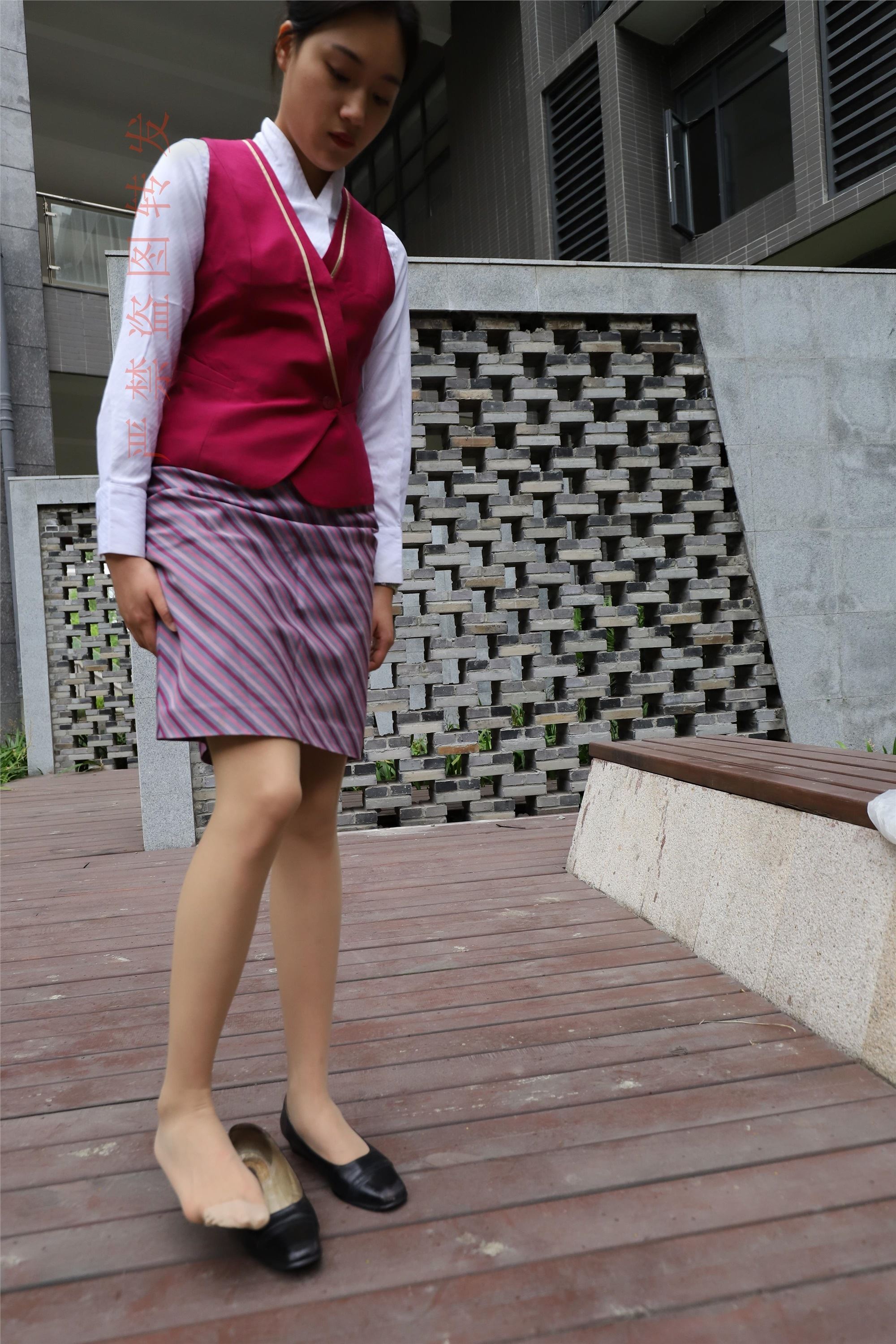 大西瓜套图  2018 5月活动 模特2 空乘制服3