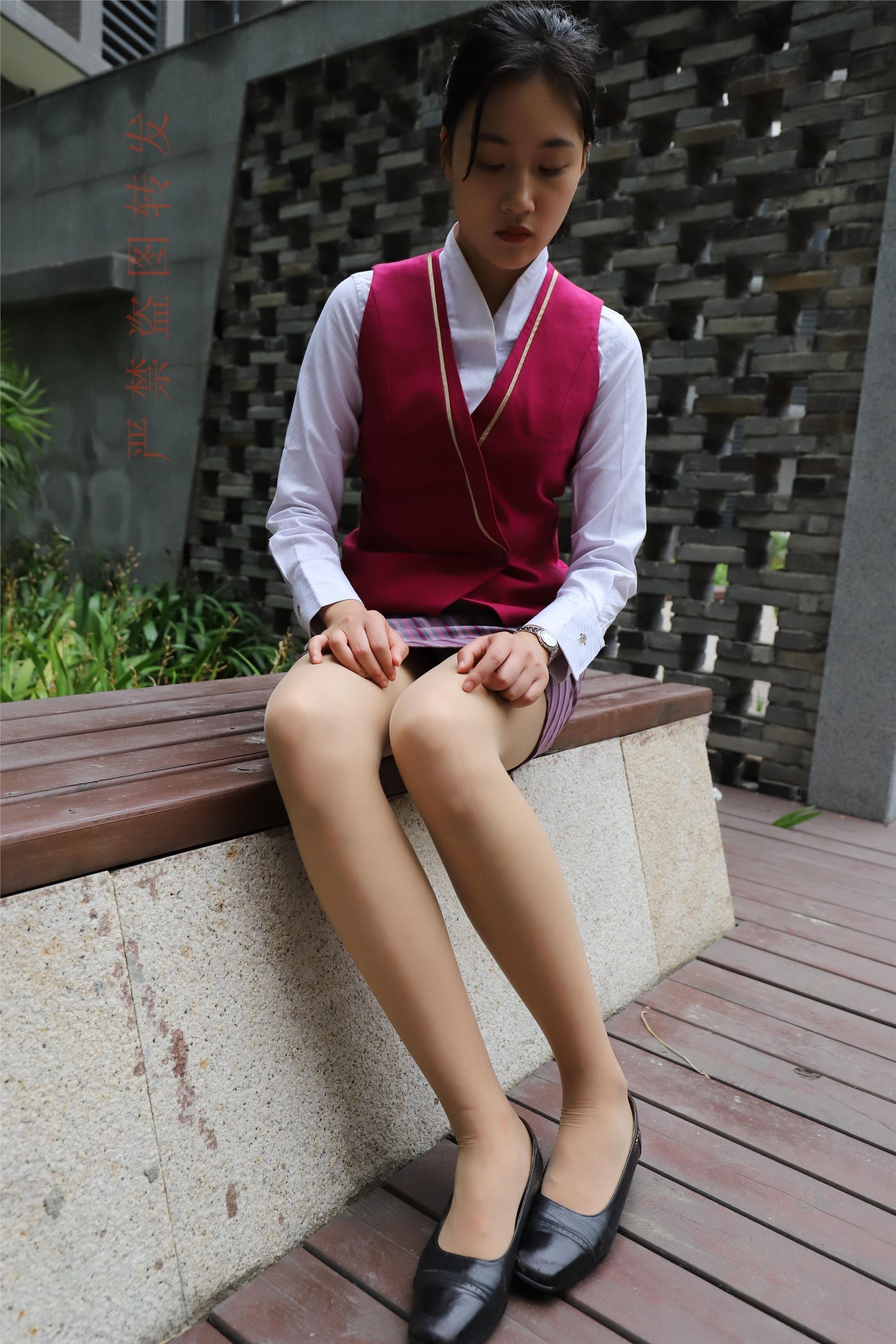 大西瓜套图  2018 5月活动 模特2 空乘制服3