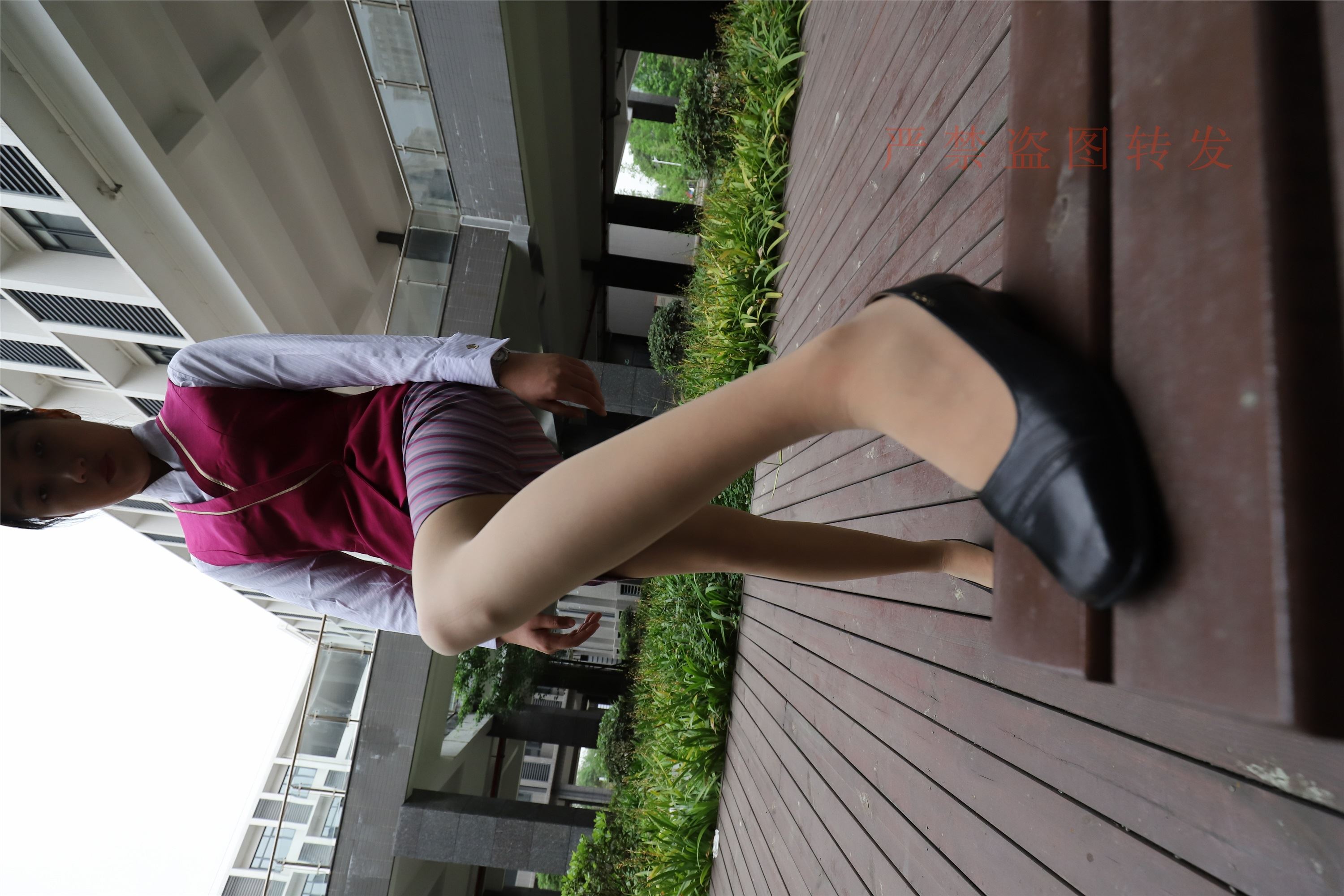 大西瓜套图  2018 5月活动 模特2 空乘制服3