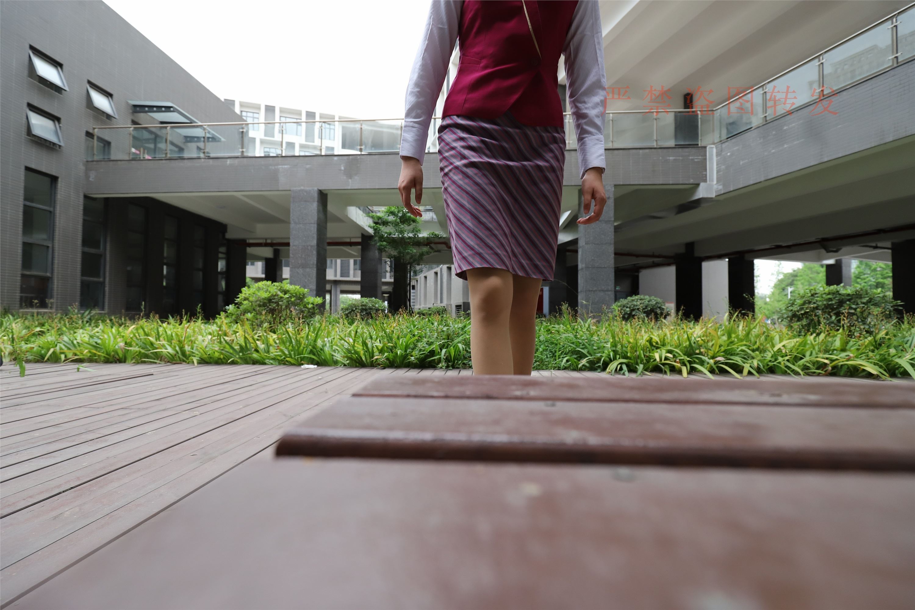 大西瓜套图  2018 5月活动 模特2 空乘制服3