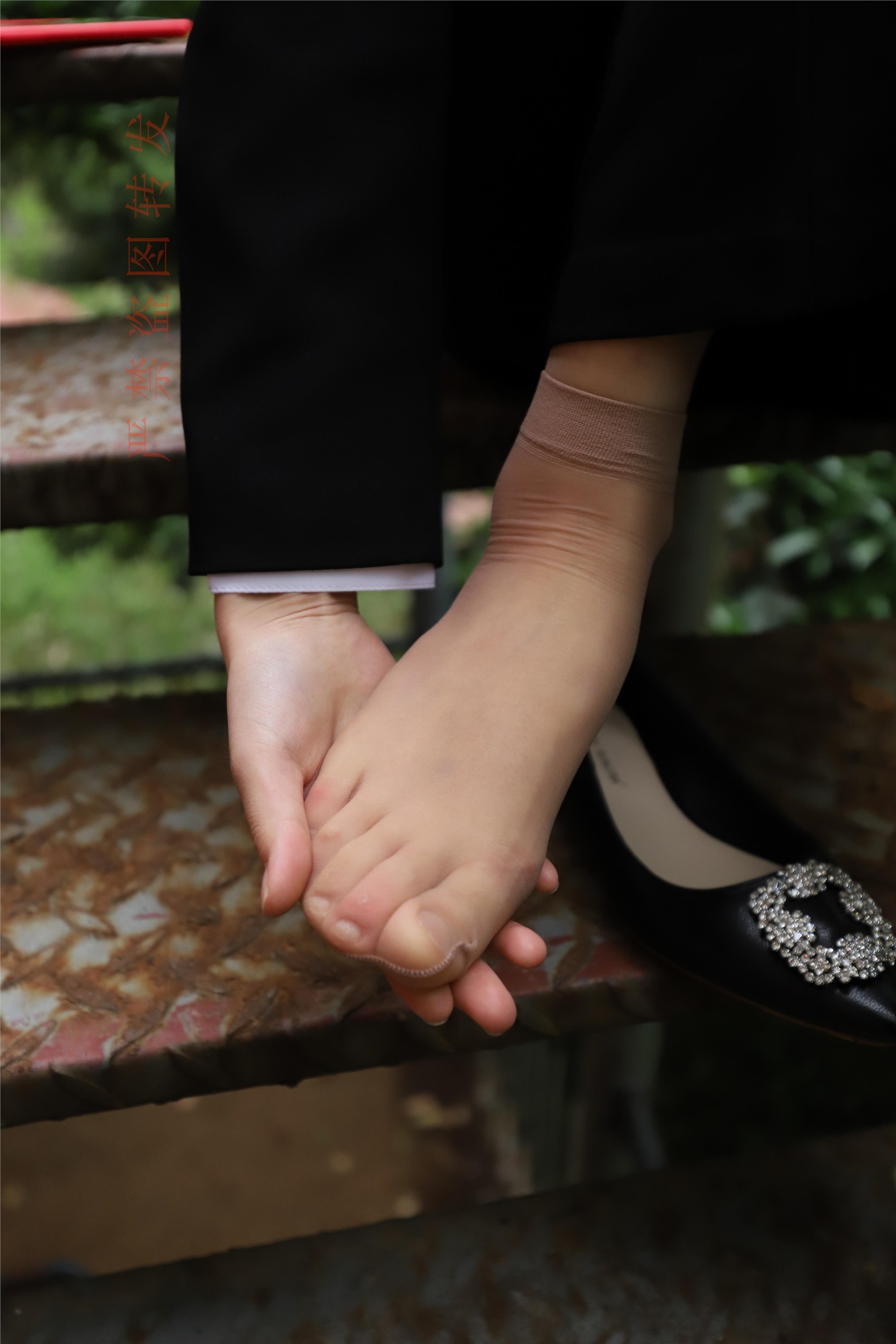 大西瓜套图  2018 4月活动 模特一 制服长裤1