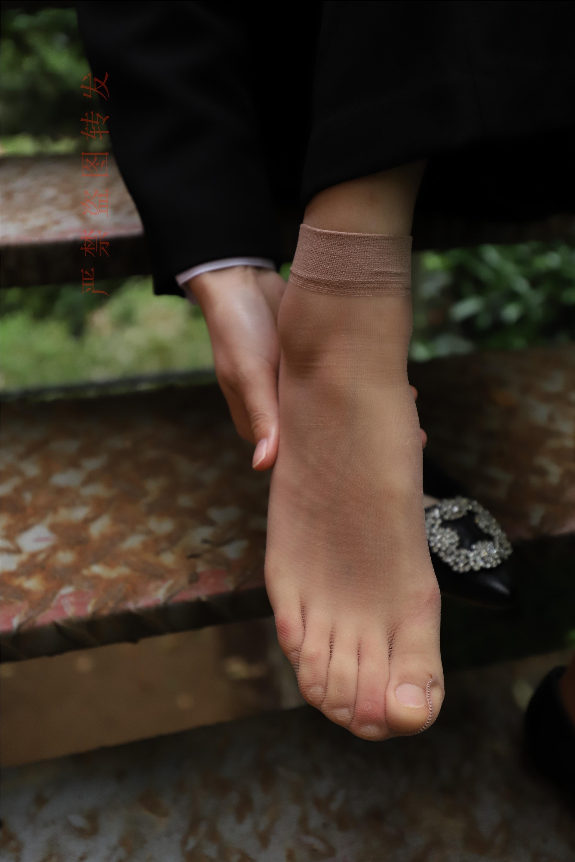 大西瓜套图  2018 4月活动 模特一 制服长裤1