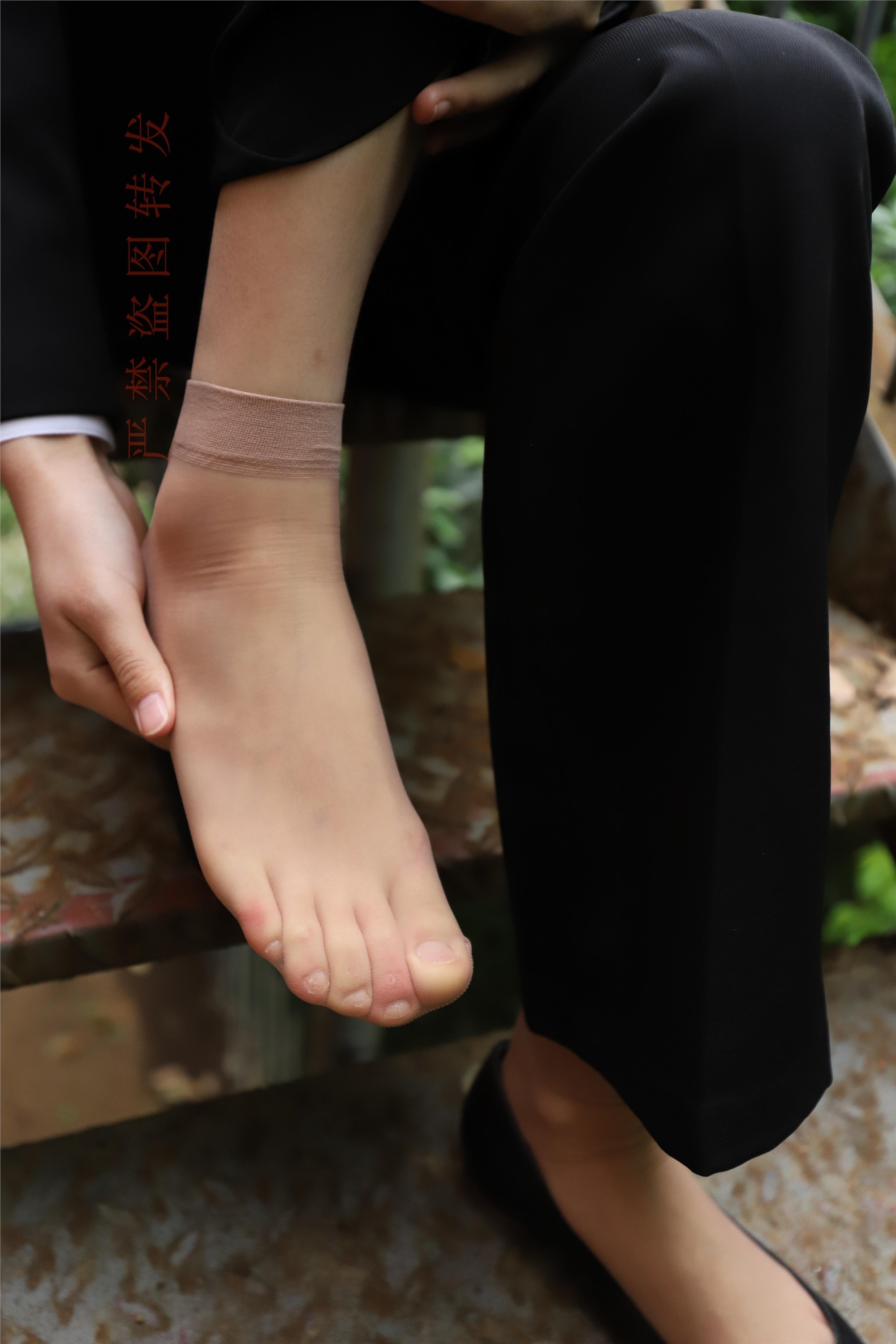 大西瓜套图  2018 4月活动 模特一 制服长裤1