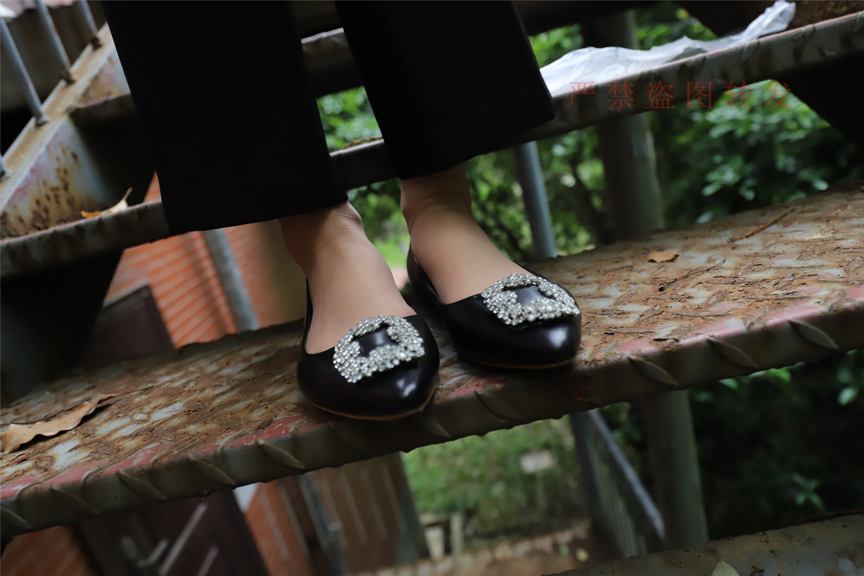 大西瓜套图  2018 4月活动 模特一 制服长裤1