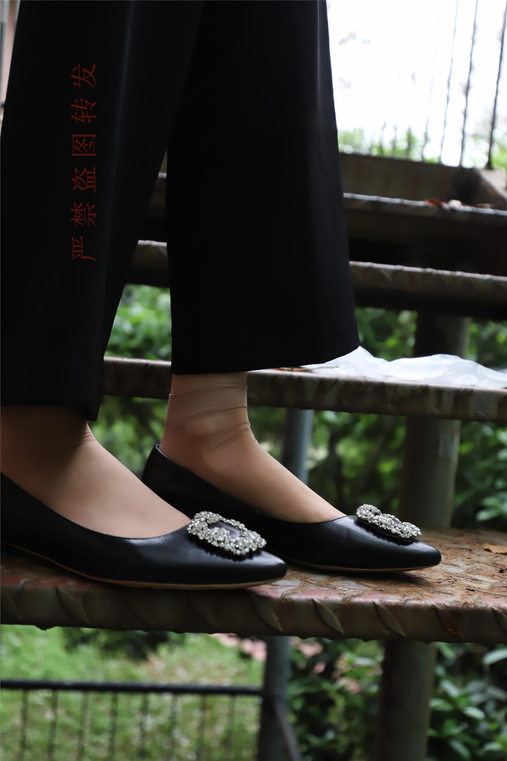 大西瓜套图  2018 4月活动 模特一 制服长裤1