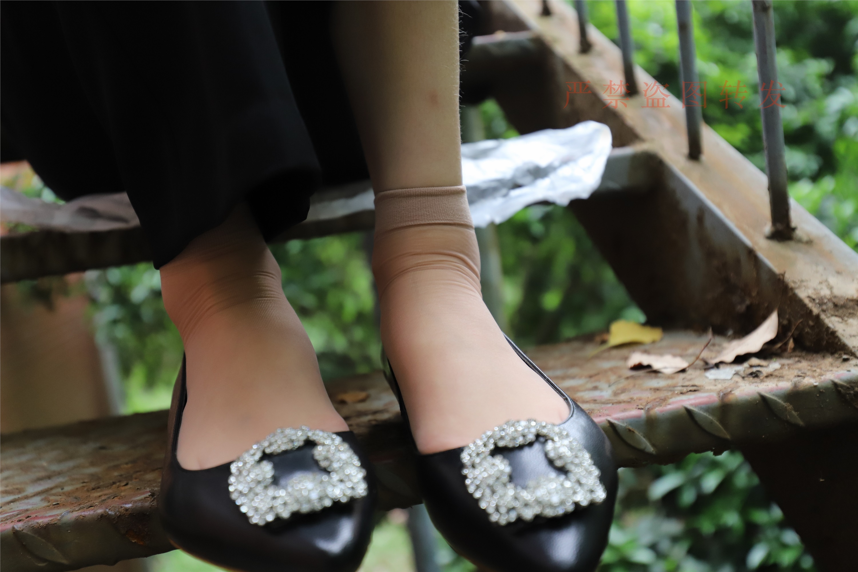 大西瓜套图  2018 4月活动 模特一 制服长裤2