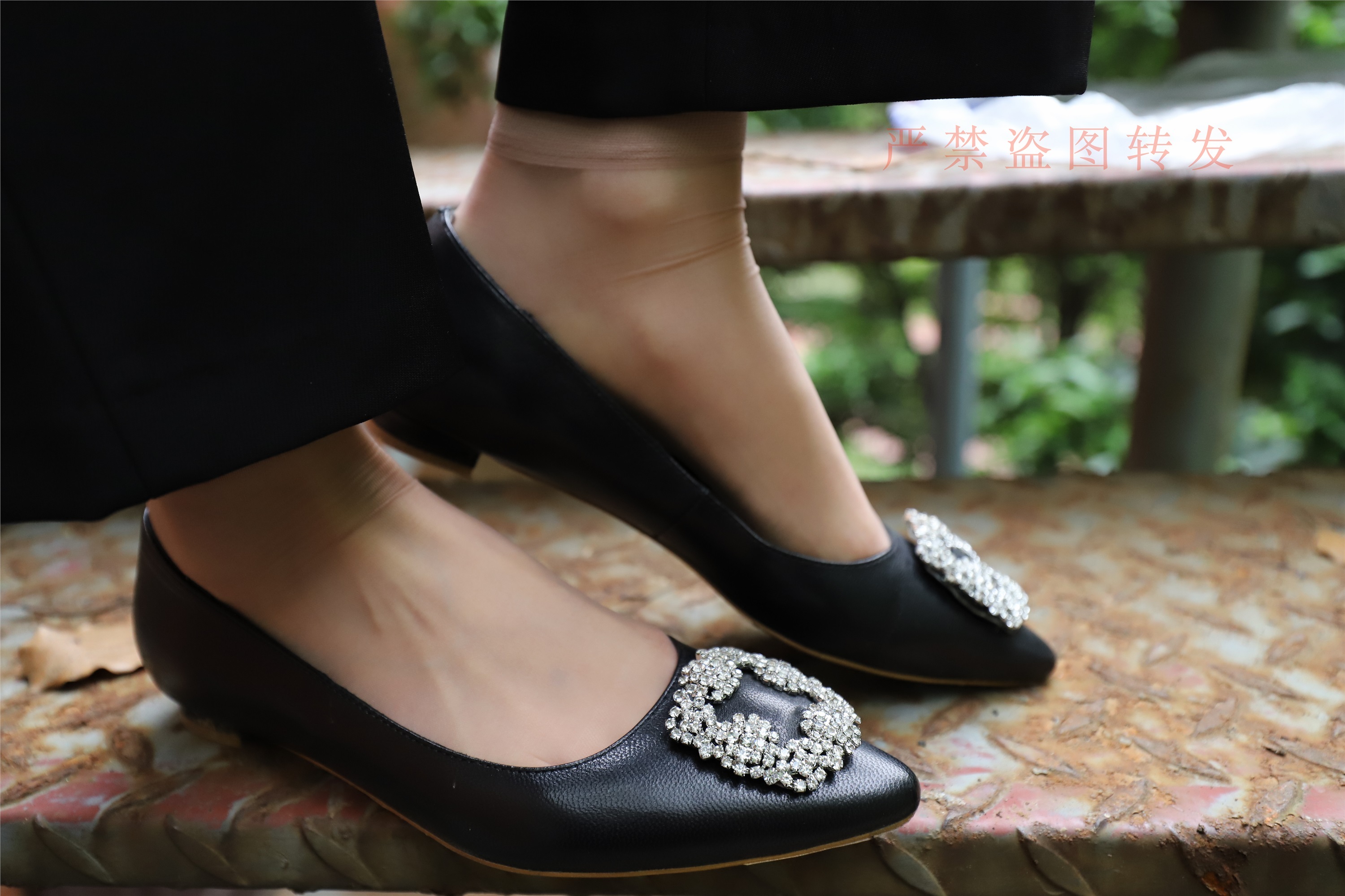 大西瓜套图  2018 4月活动 模特一 制服长裤2