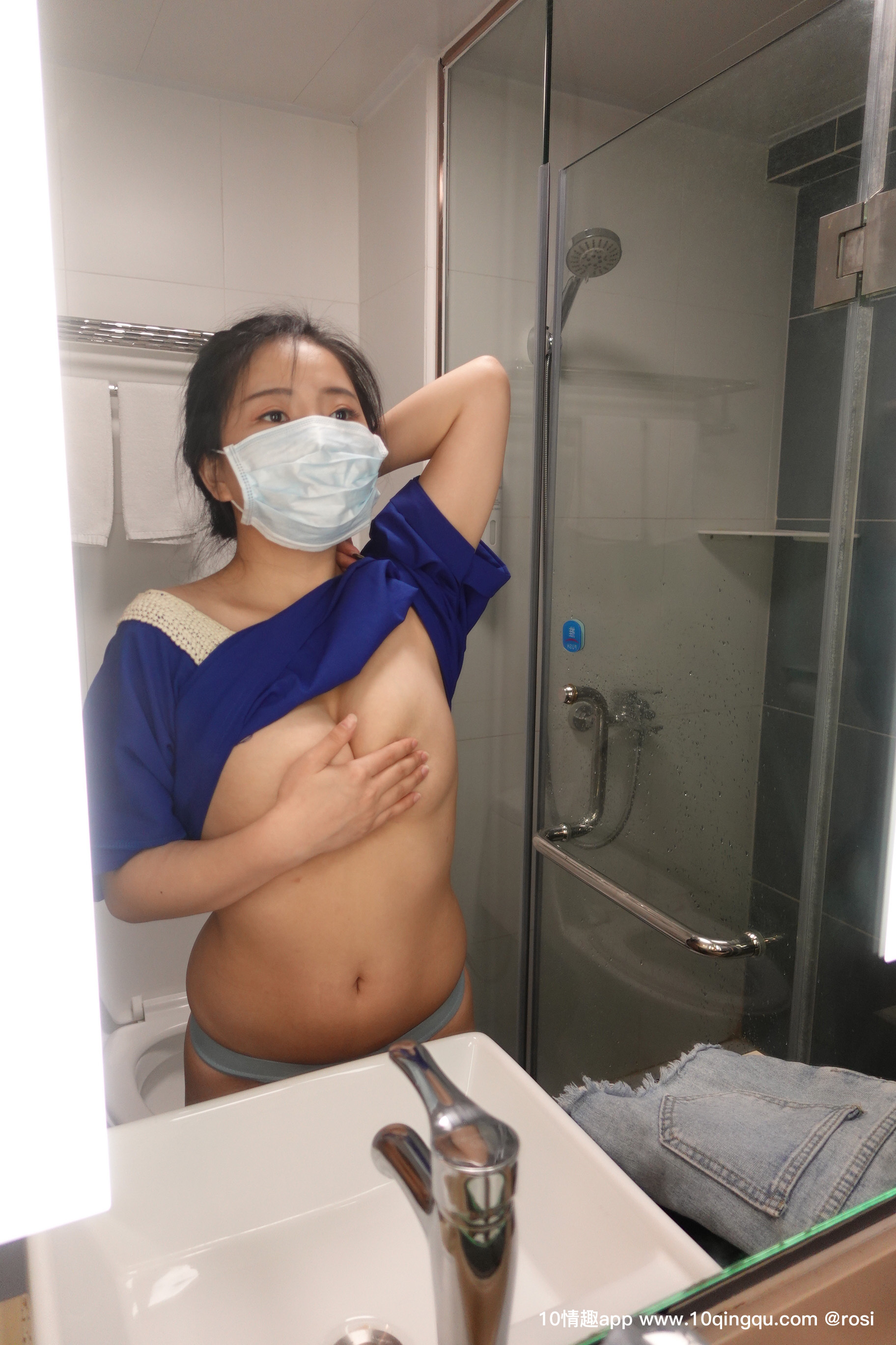 ROSI写真 口罩系列 2019.08.22 NO.1166