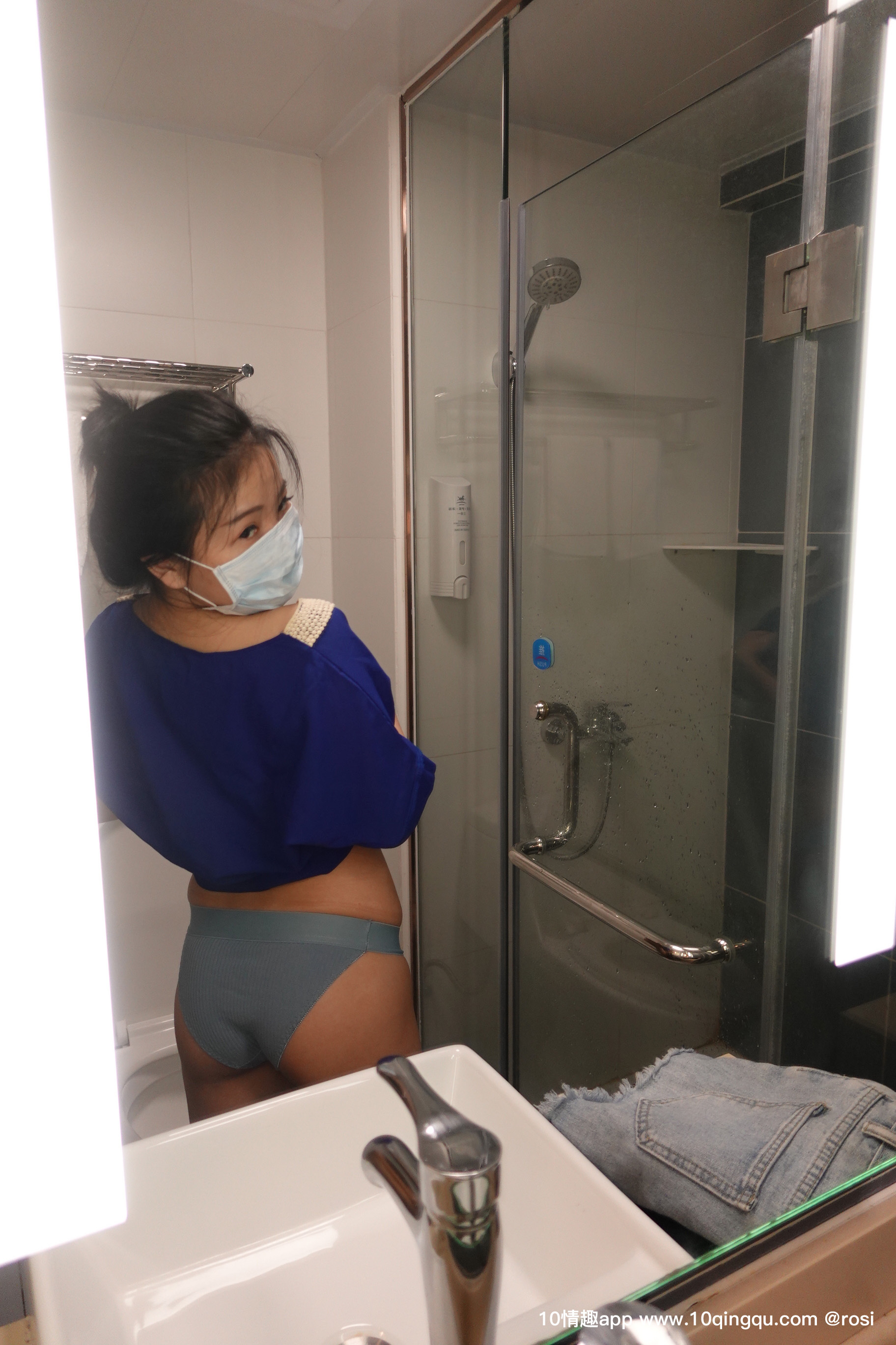 ROSI写真 口罩系列 2019.08.22 NO.1166