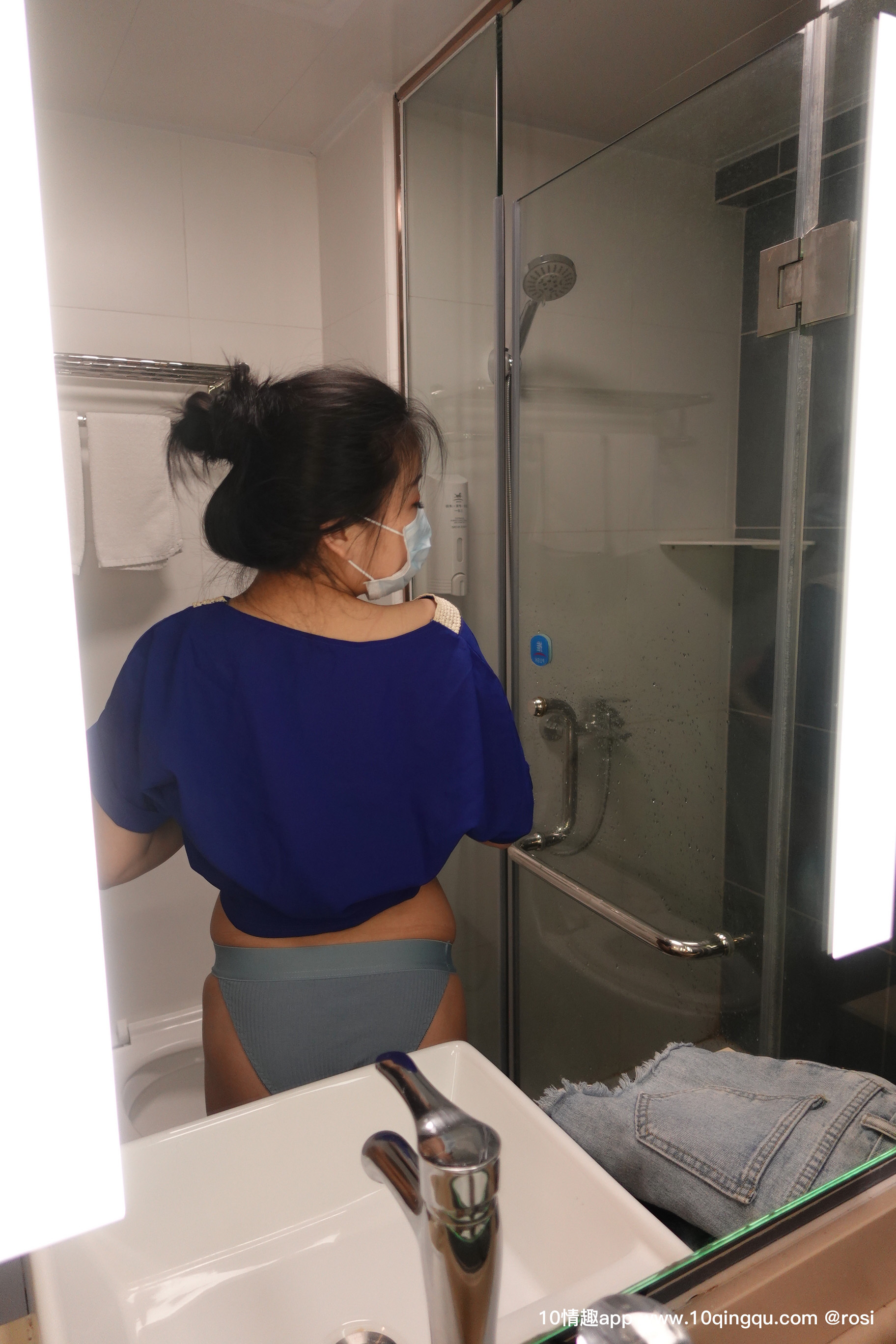 ROSI写真 口罩系列 2019.08.22 NO.1166