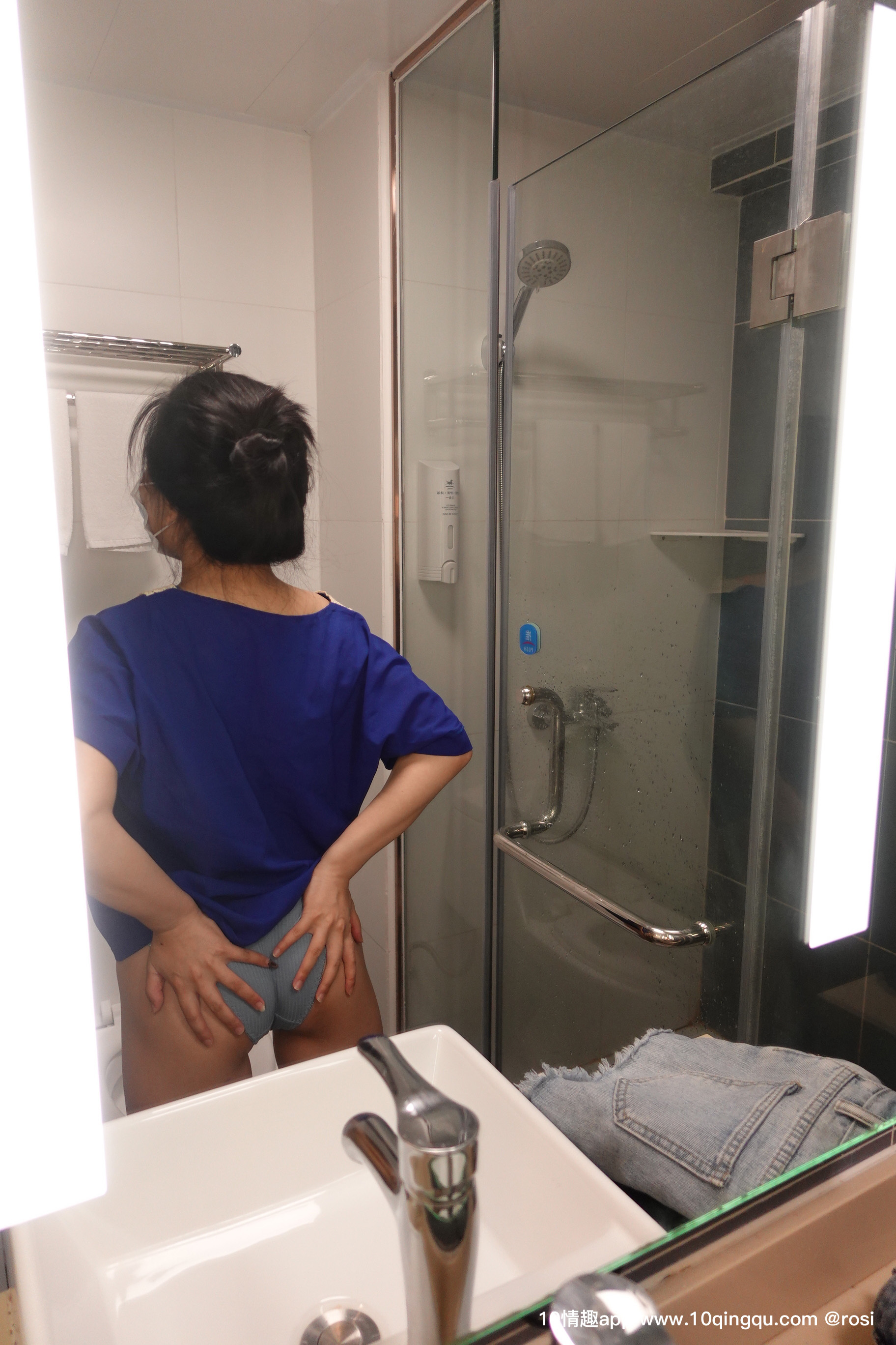 ROSI写真 口罩系列 2019.08.22 NO.1166