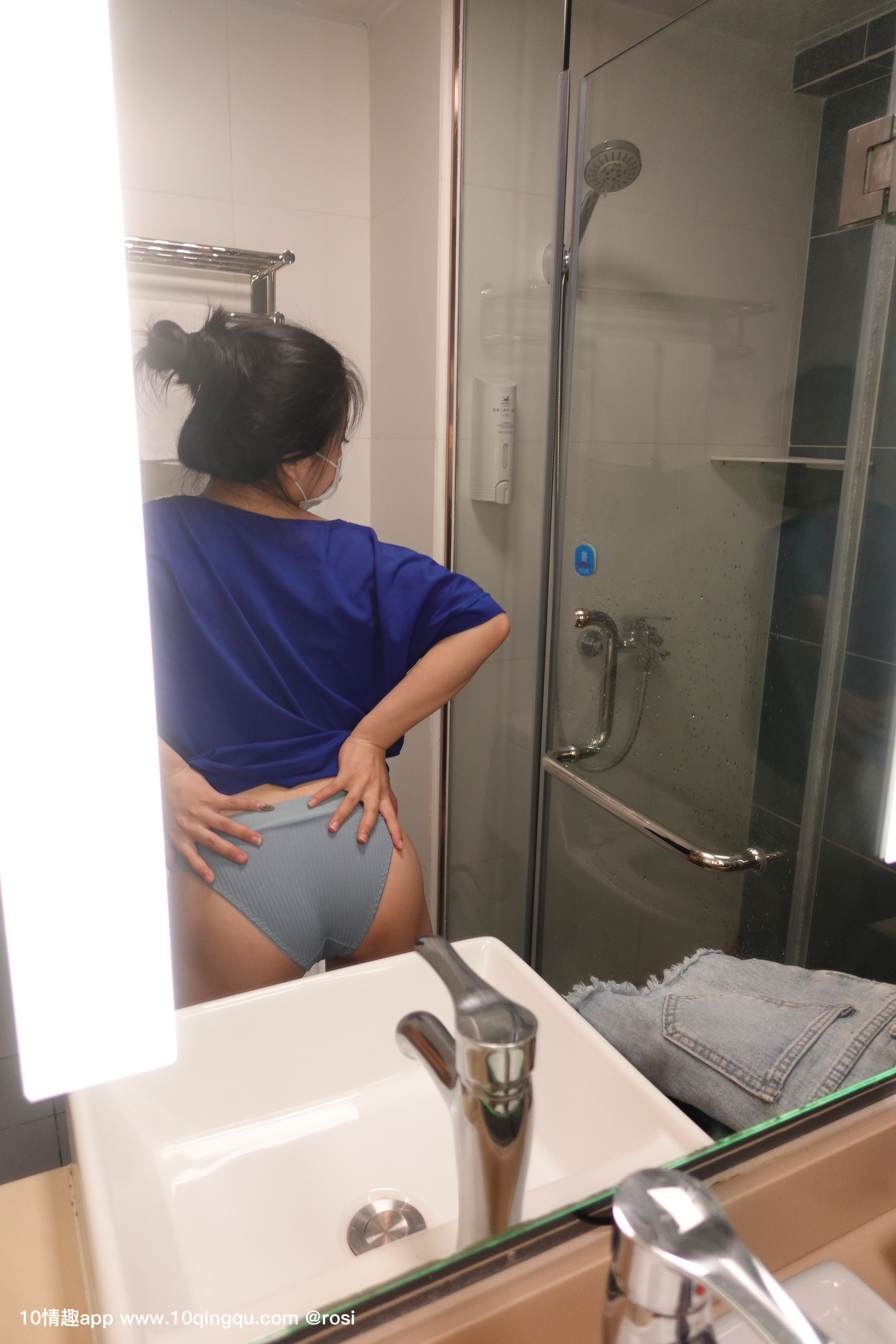 ROSI写真 口罩系列 2019.08.22 NO.1166