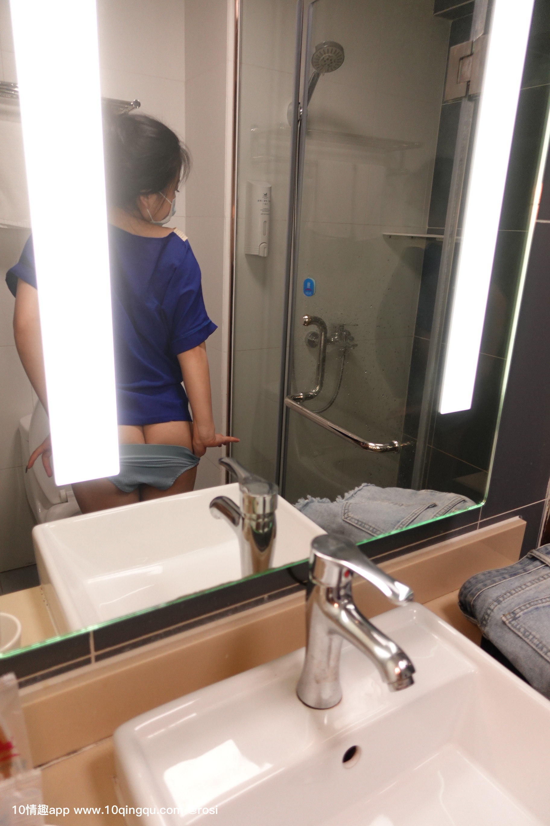 ROSI写真 口罩系列 2019.08.22 NO.1166