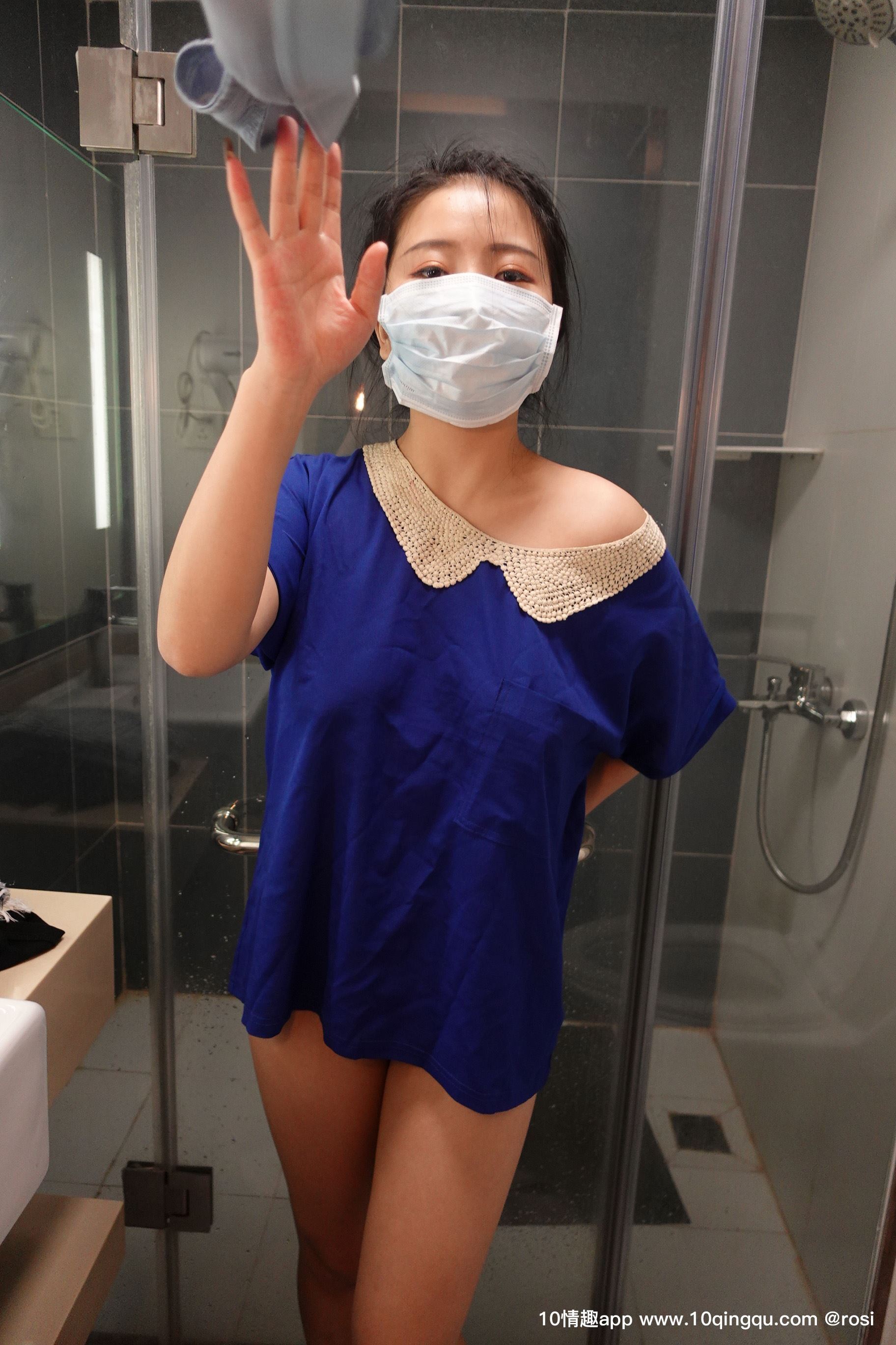 ROSI写真 口罩系列 2019.08.22 NO.1166