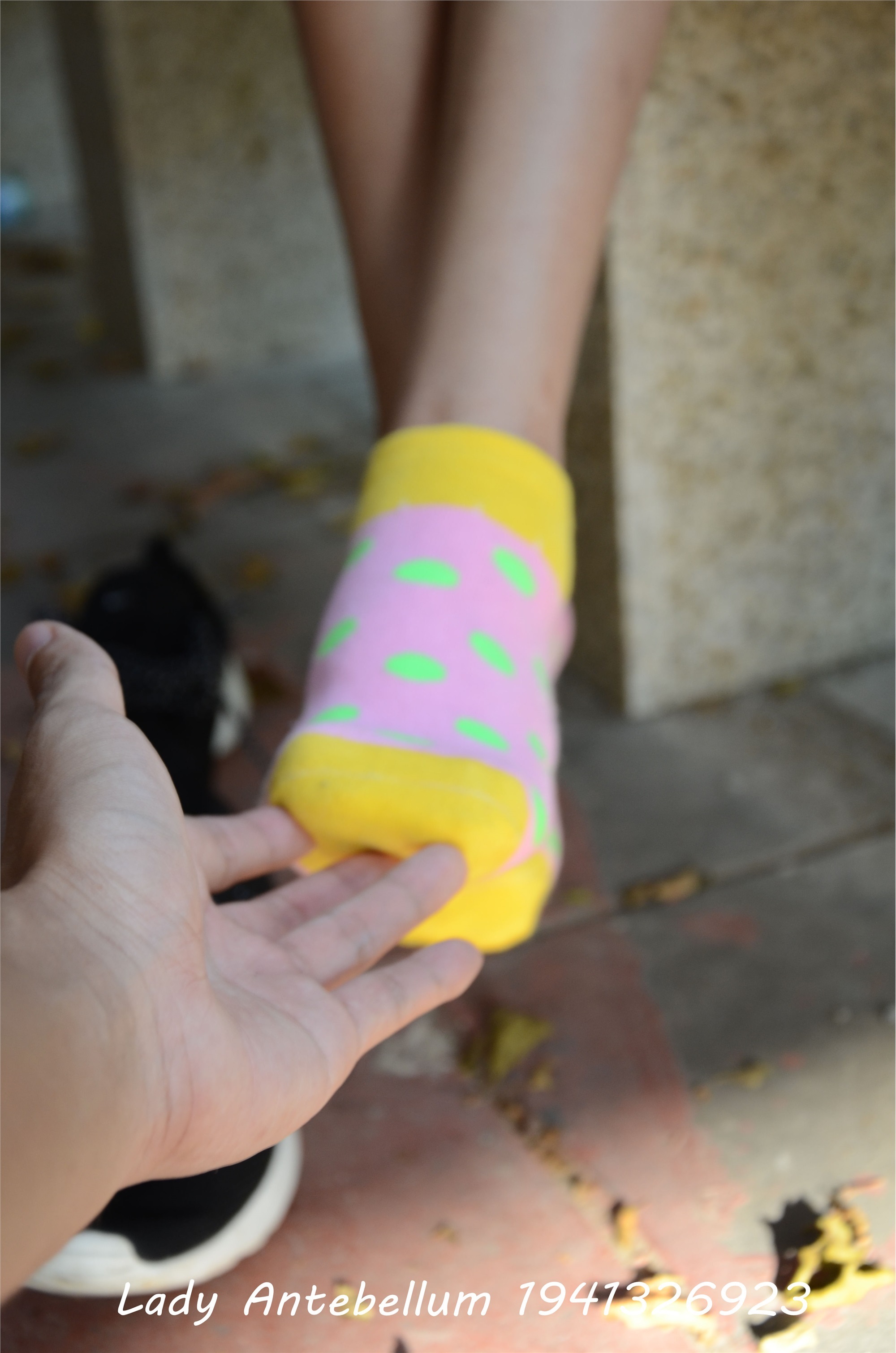 战前女神  恋足美腿棉袜女神级摄影套图 102