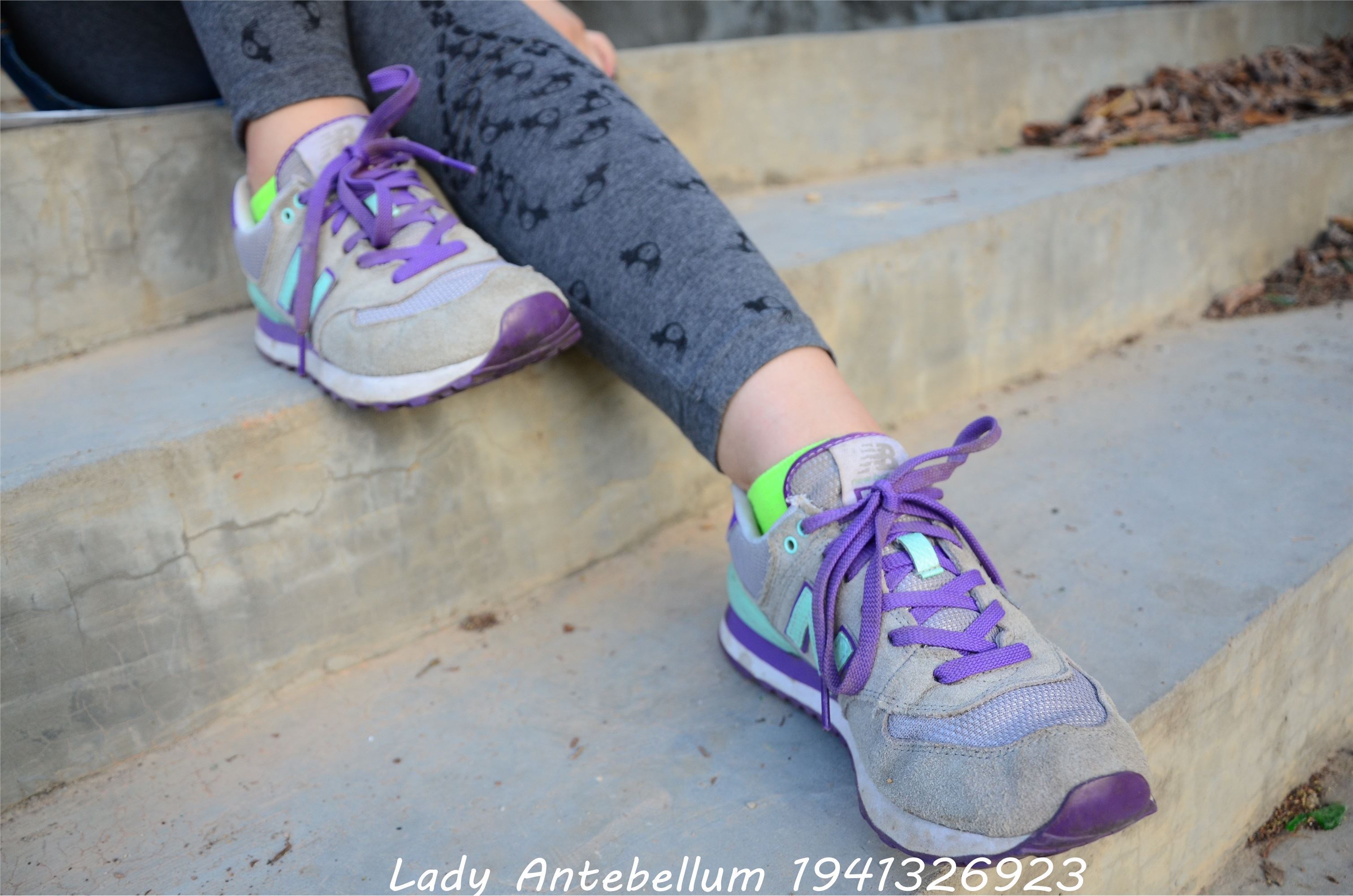 战前女神  恋足美腿棉袜女神级摄影套图 094