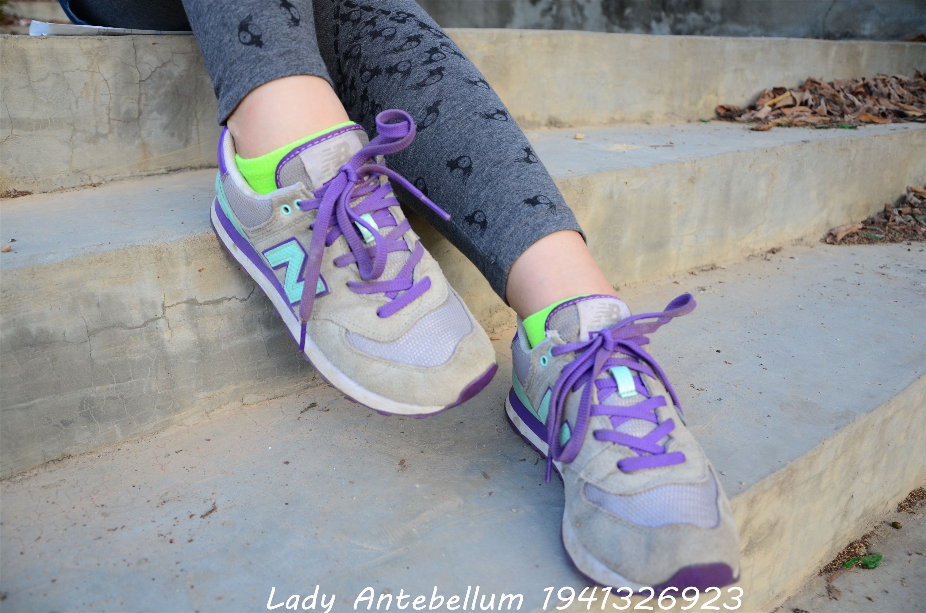 战前女神  恋足美腿棉袜女神级摄影套图 094