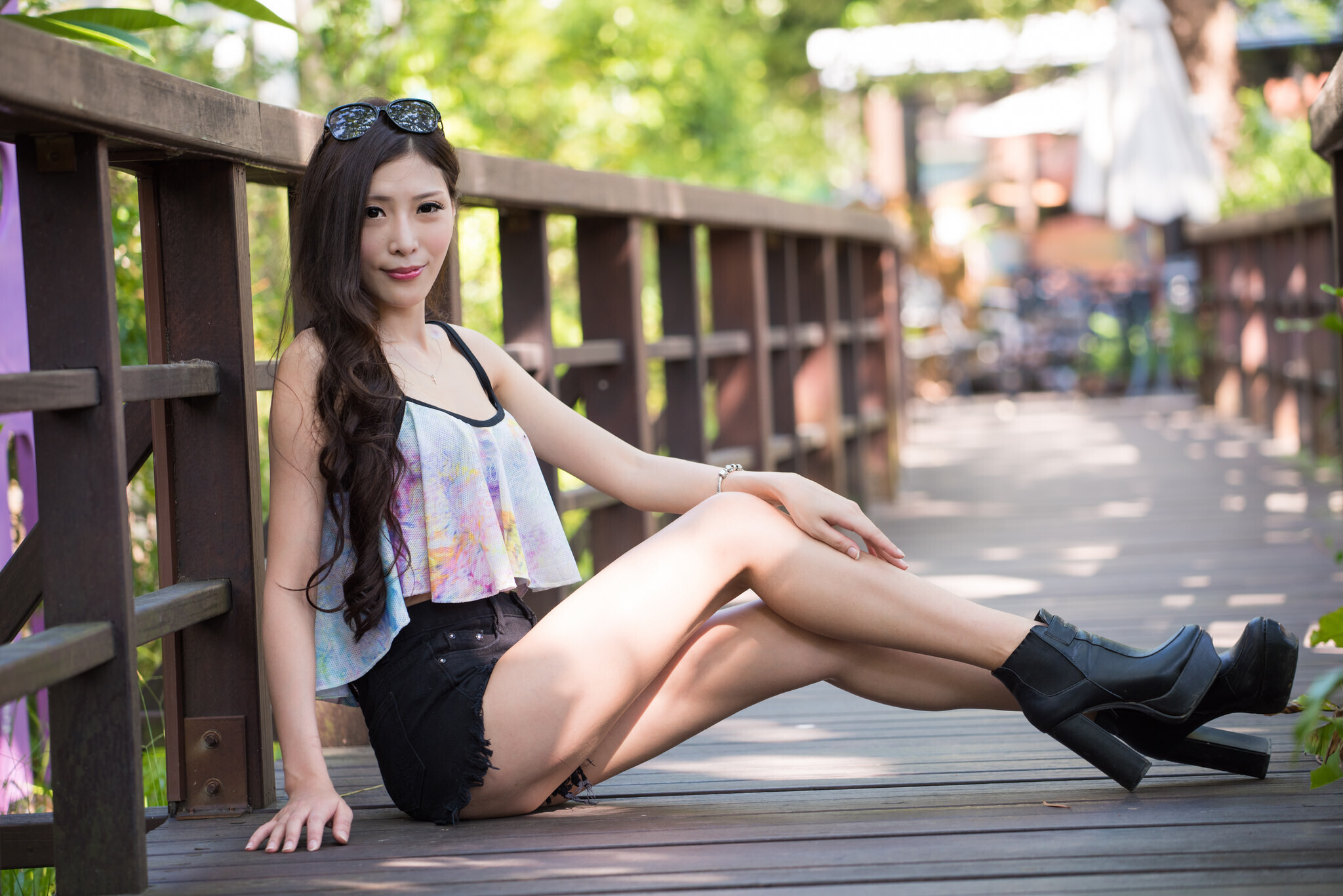 性感迷人之美腿女神 李小星