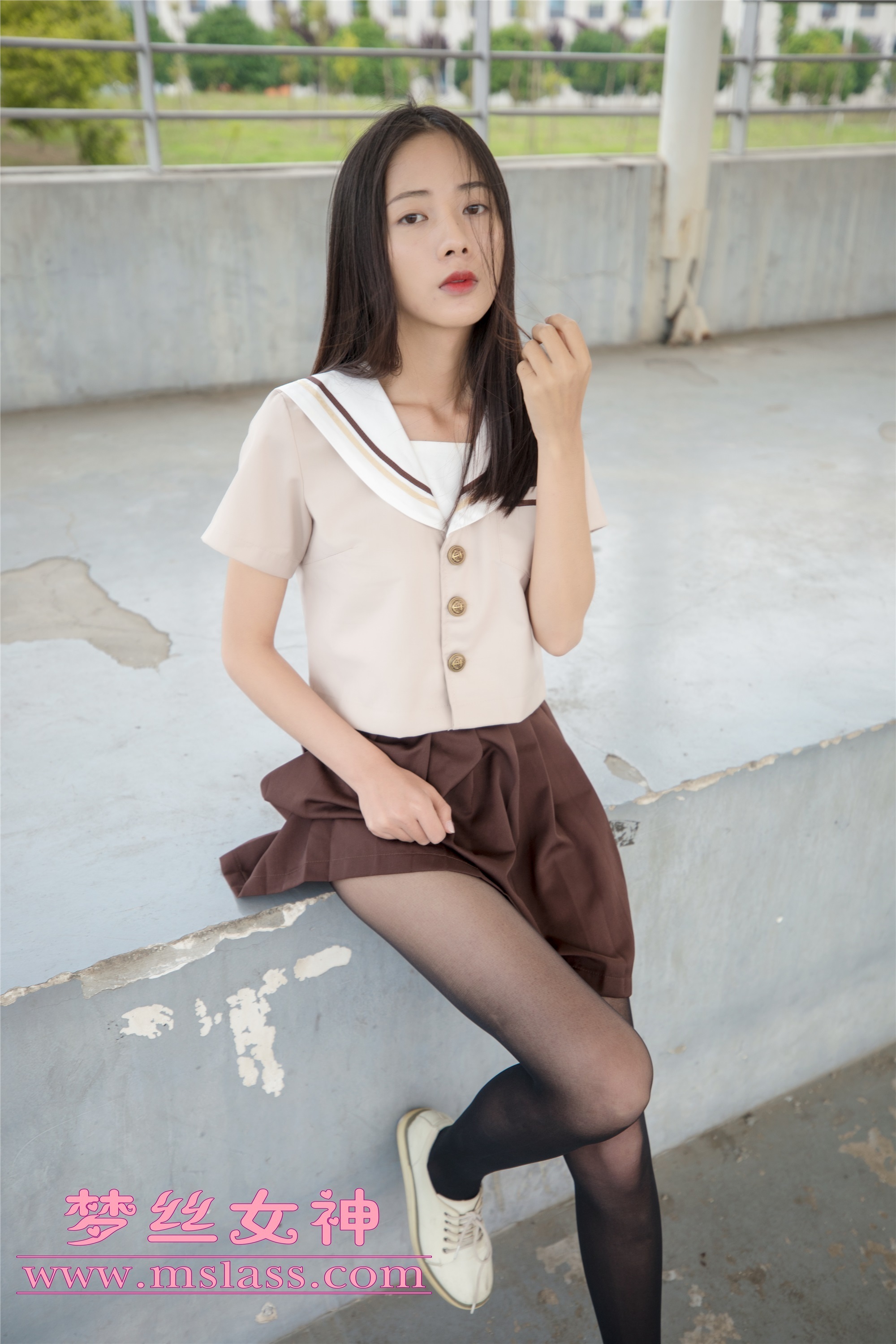 MSLASS梦丝女神 - 雪馨 学院的JK黑丝袜