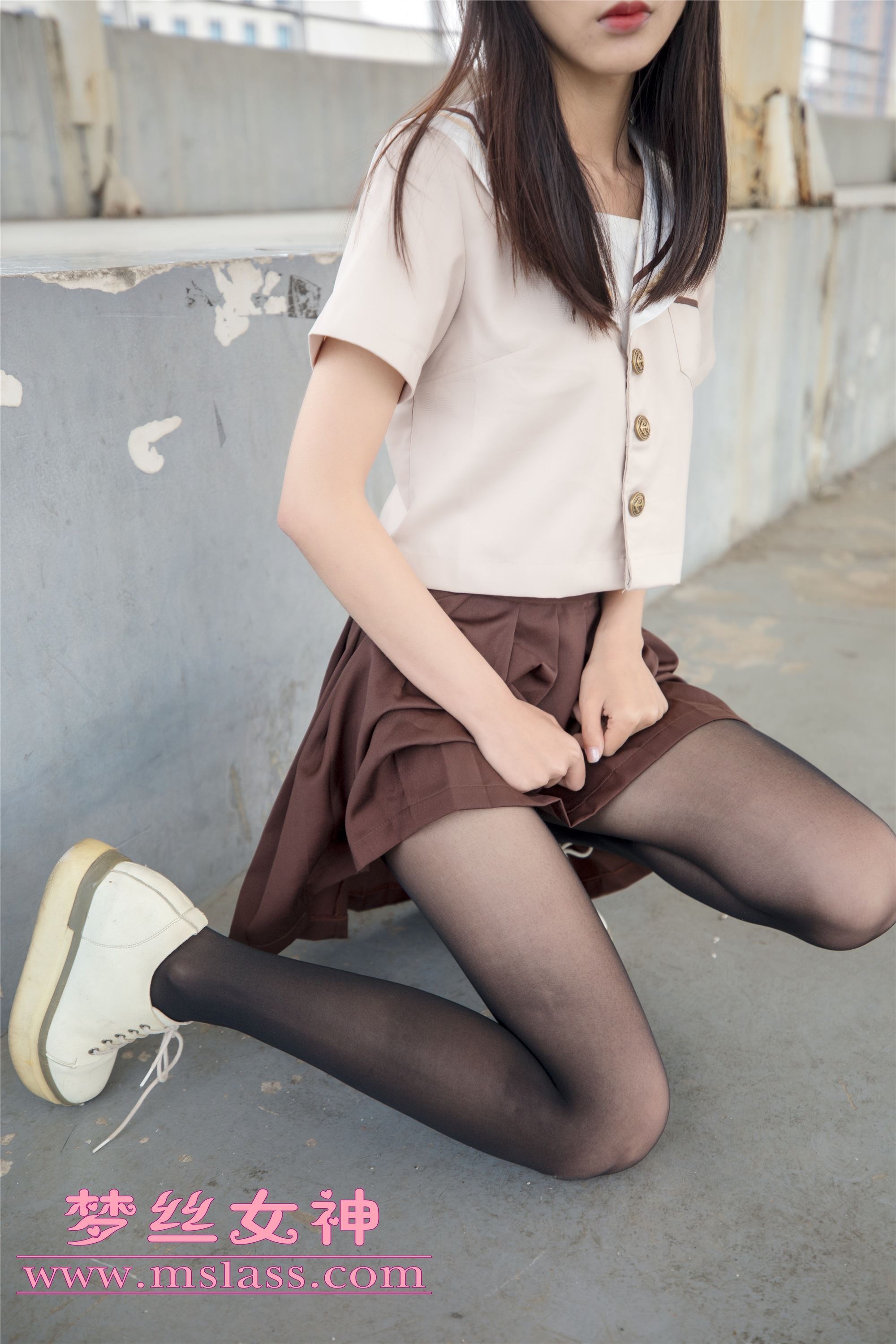 MSLASS梦丝女神 - 雪馨 学院的JK黑丝袜