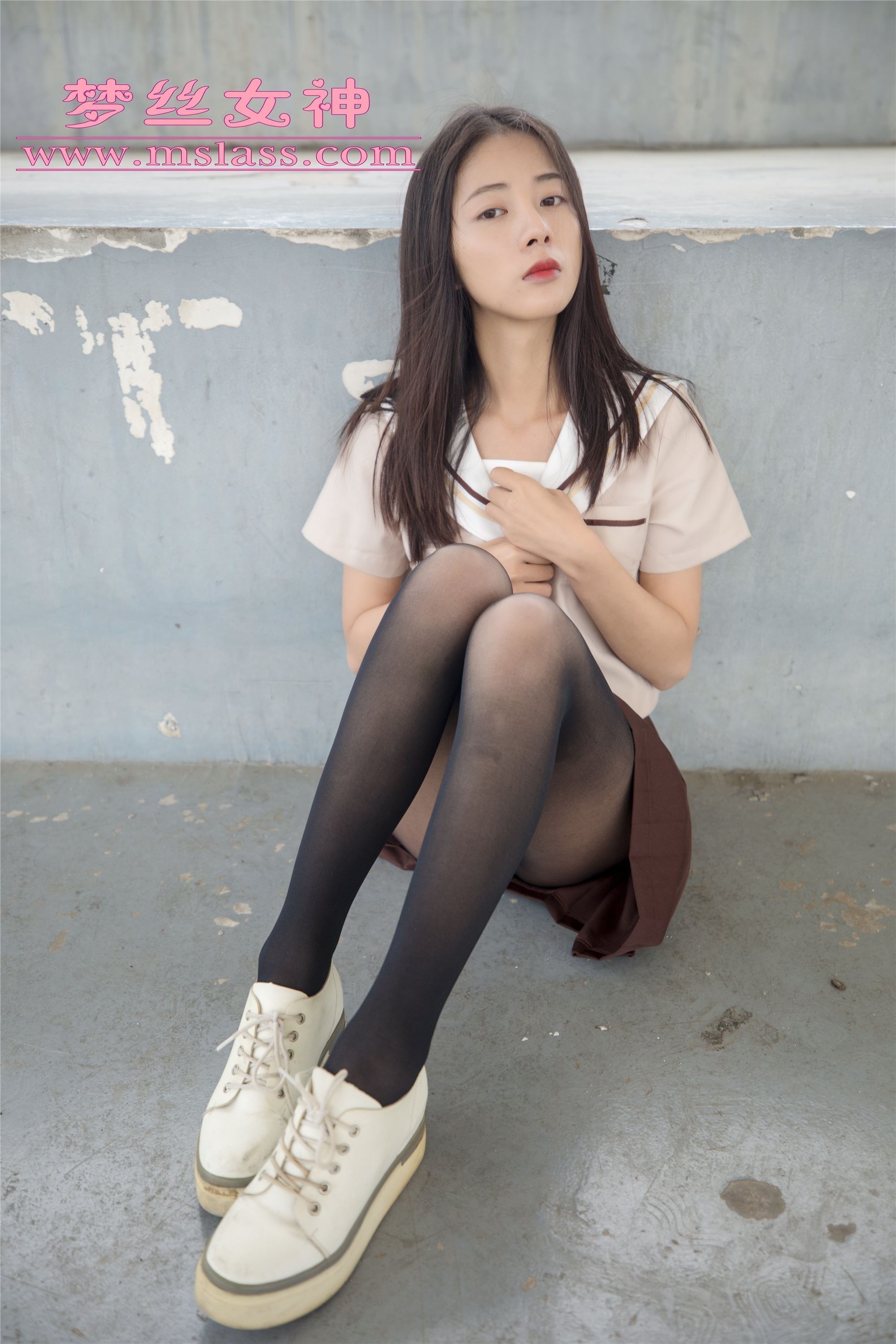 MSLASS梦丝女神 - 雪馨 学院的JK黑丝袜