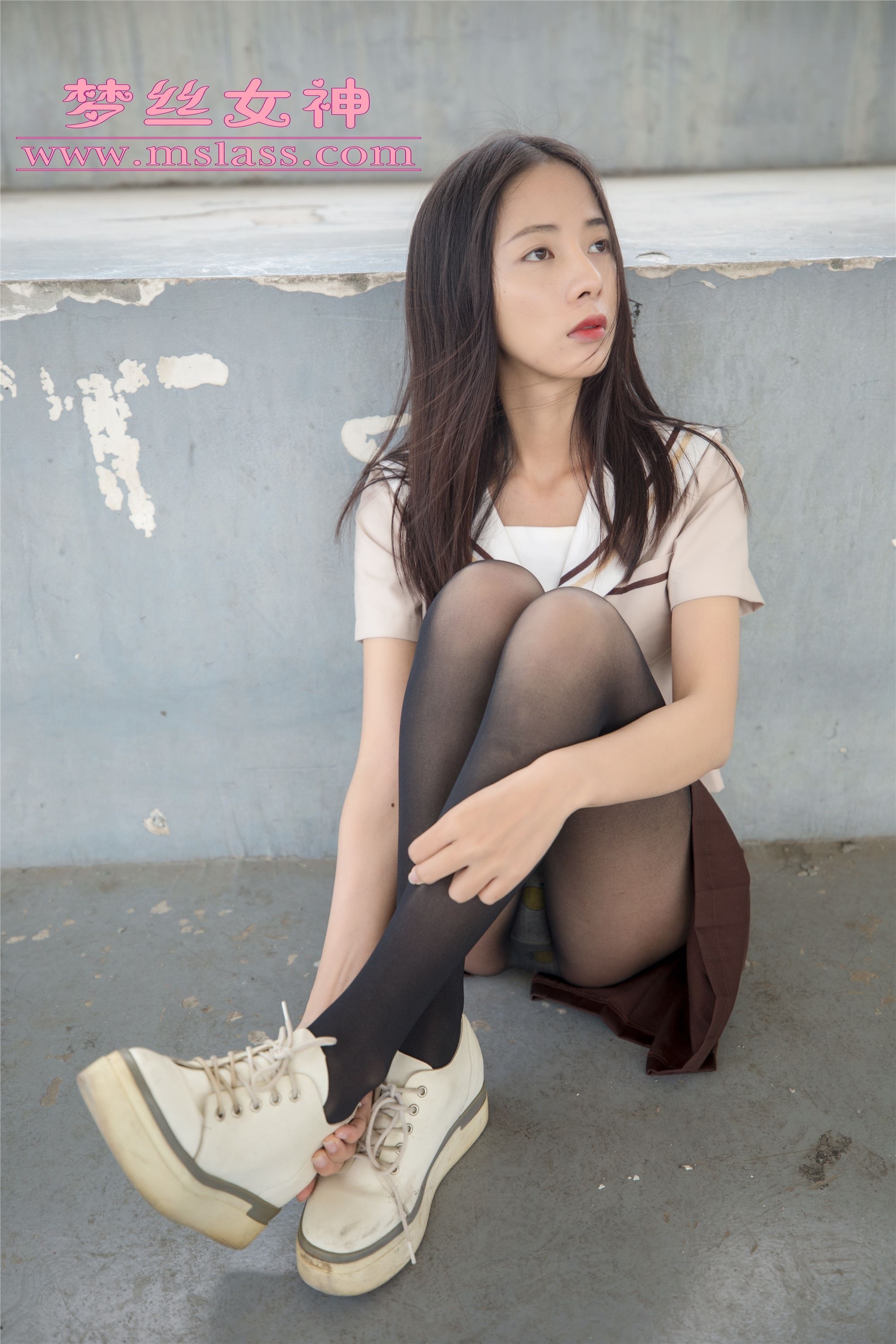 MSLASS梦丝女神 - 雪馨 学院的JK黑丝袜
