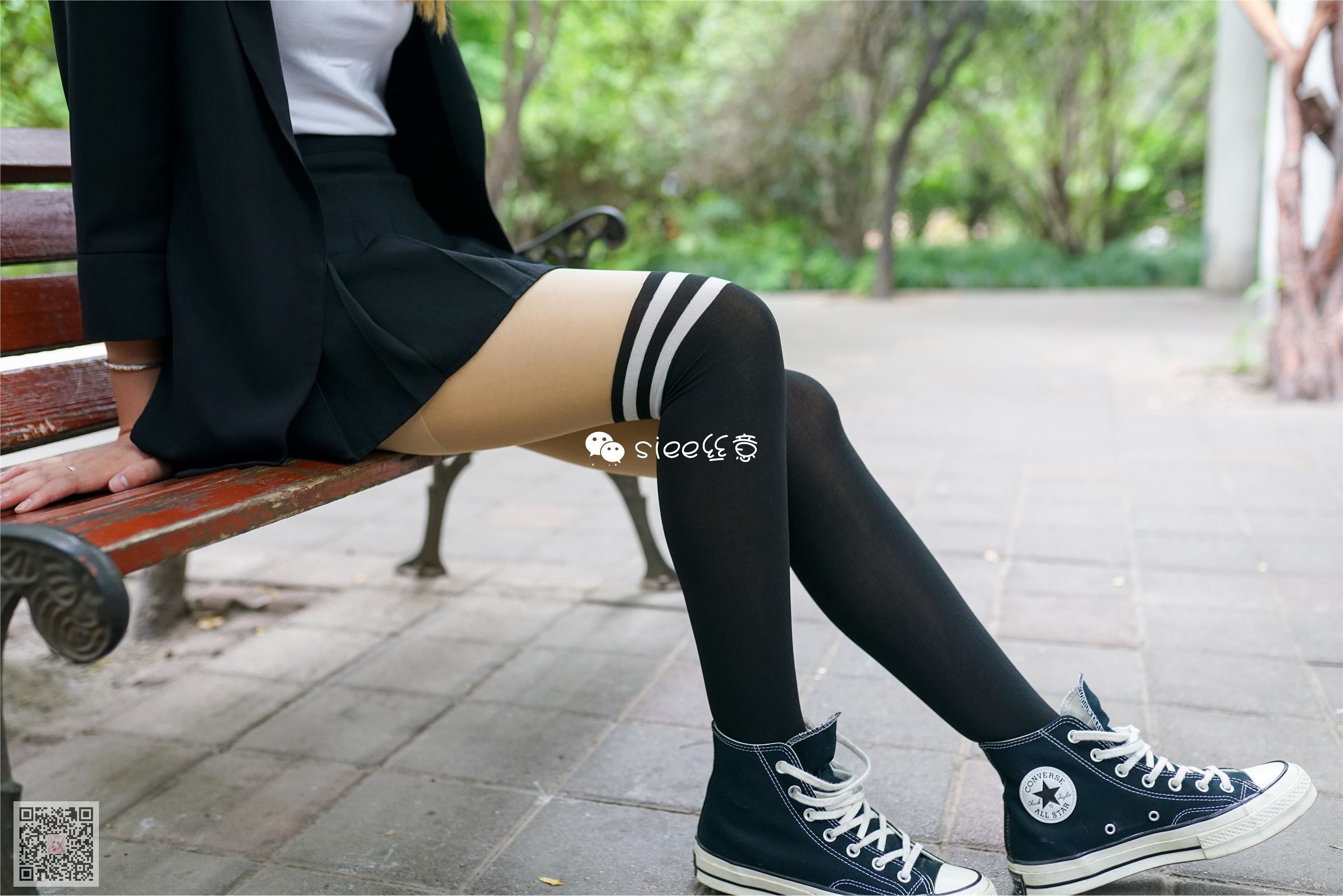 SIEE丝意  No.328 嫣然 走在晨光里的学妹