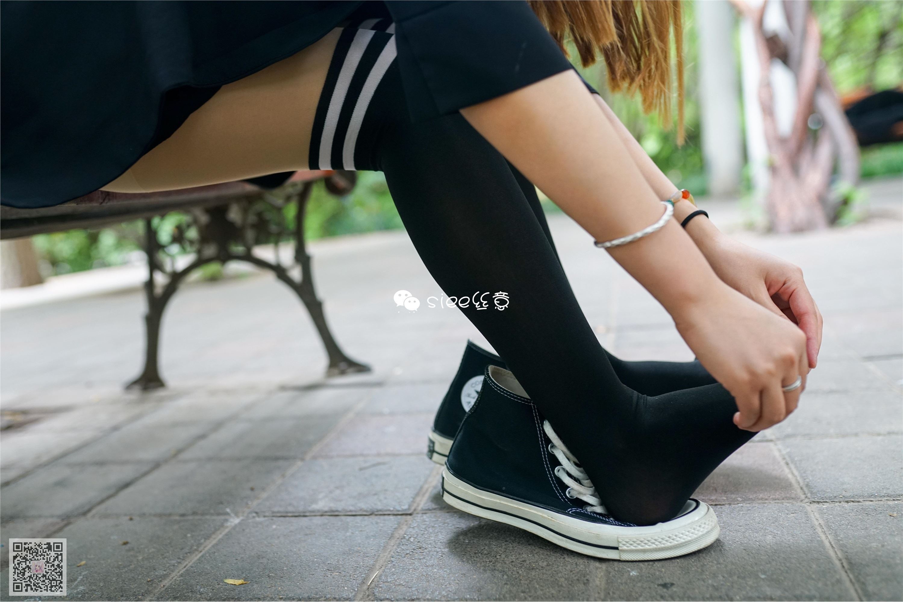 SIEE丝意  No.328 嫣然 走在晨光里的学妹