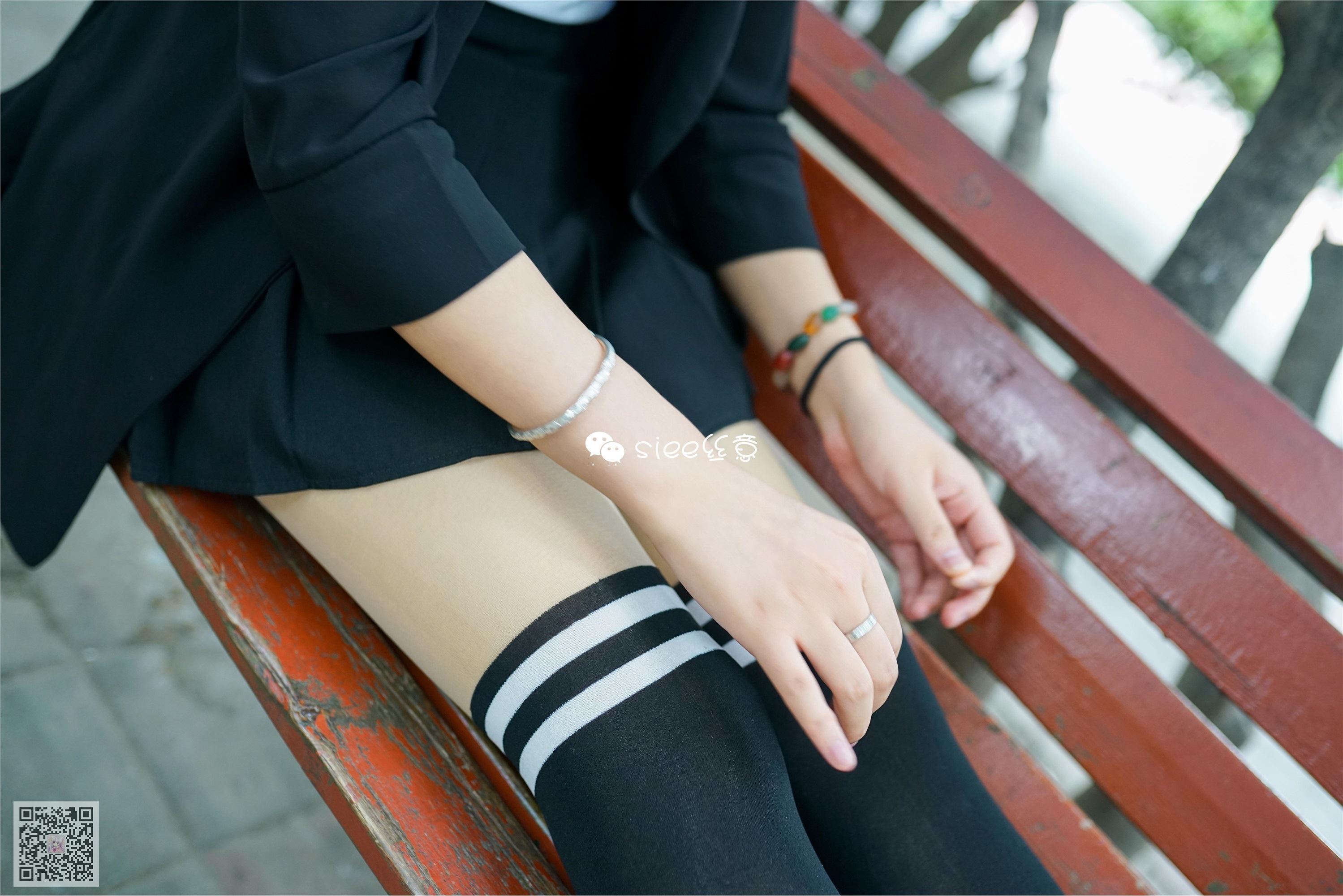 SIEE丝意  No.328 嫣然 走在晨光里的学妹