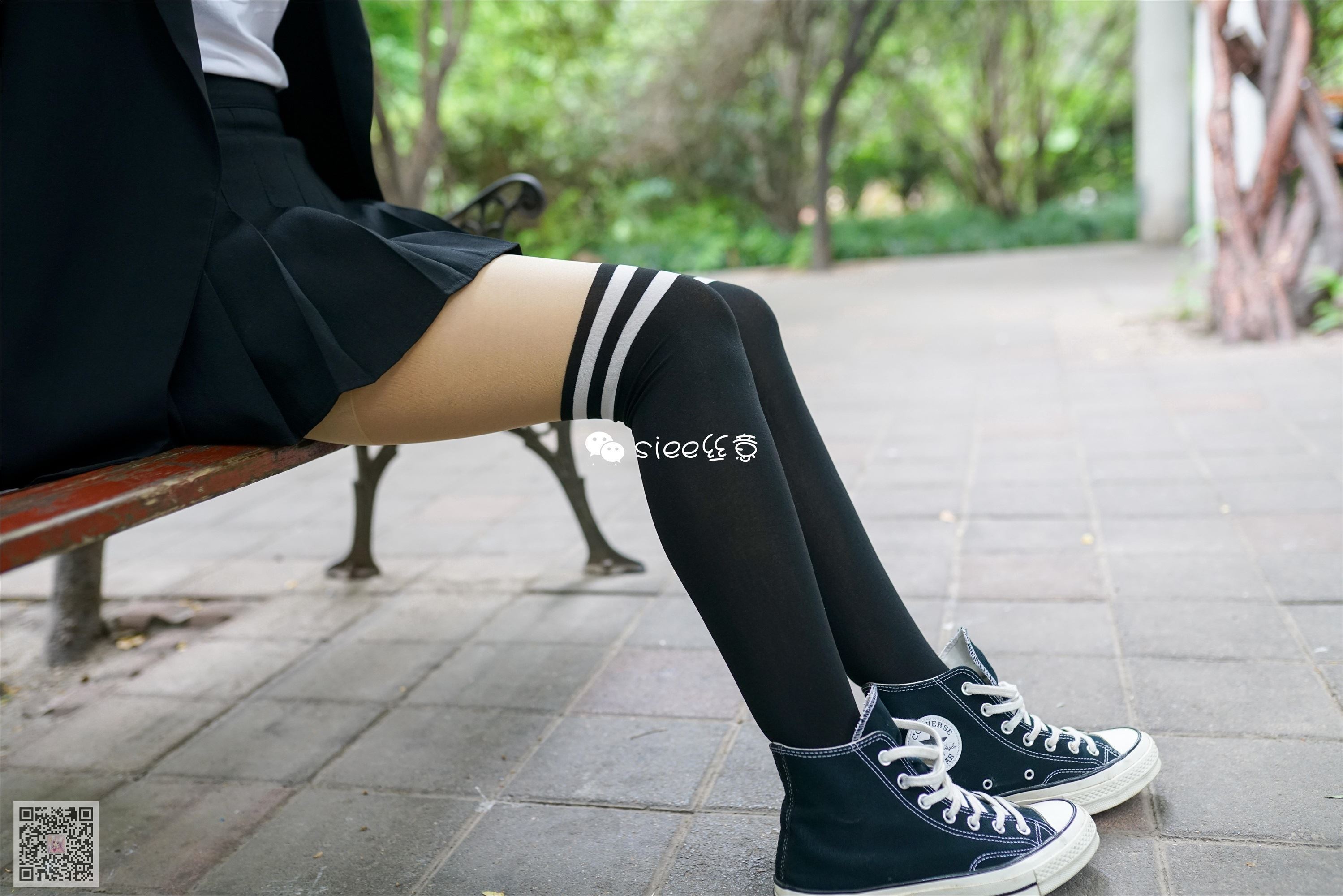 SIEE丝意  No.328 嫣然 走在晨光里的学妹